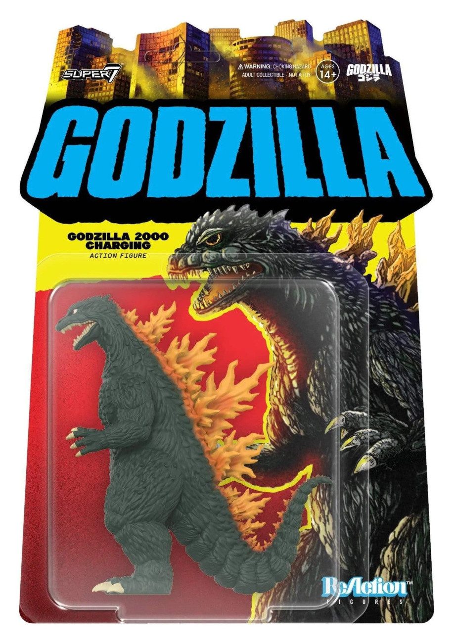 Super7 Actionfigur Godzilla Toho ReAction Actionfigur Godzilla (2000, Charging) 24 cm
