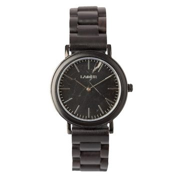 LAiMER Quarzuhr LAiMER Damen Uhr 0071 Lilly Sandelholz mit Marmor Vegan, (1-tlg)