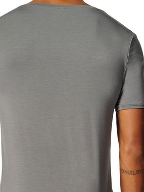Skiny Unterziehshirt Herren V-Shirt kurzarm Calmodal (Stück, 1-St) nachhaltig