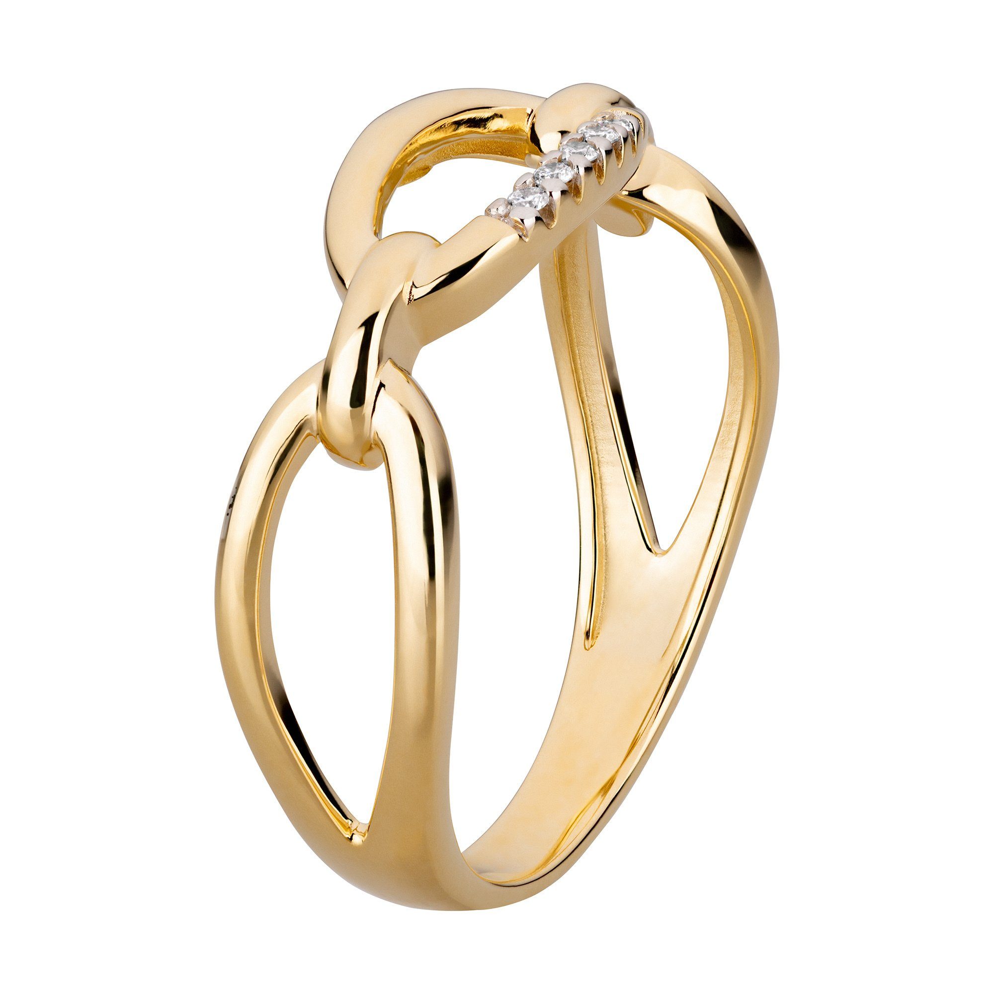 Orolino Gelbgold Fingerring Brillant 585/-