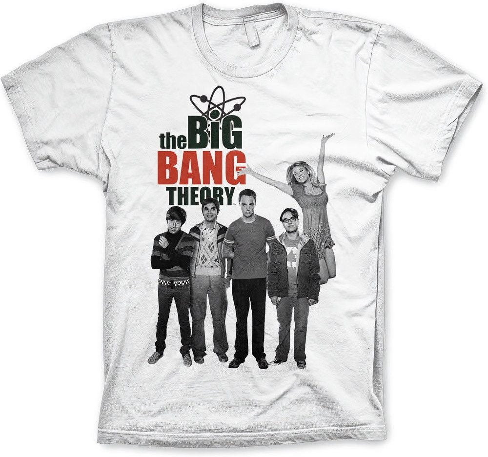 The Big Bang Theory T-Shirt Bazinga Super Logo Big Tall T-Shirt