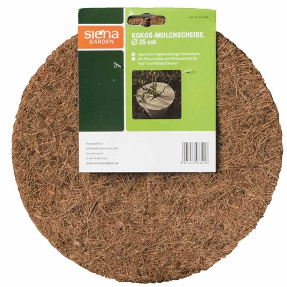Rindenmulch Kokos-Mulchscheibe Durchmesser:25cm
