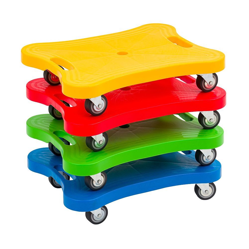 Sport-Thieme Rollbrett Rollbretter-Set Colours, Fröhliche Farben motivieren zum Mitmachen