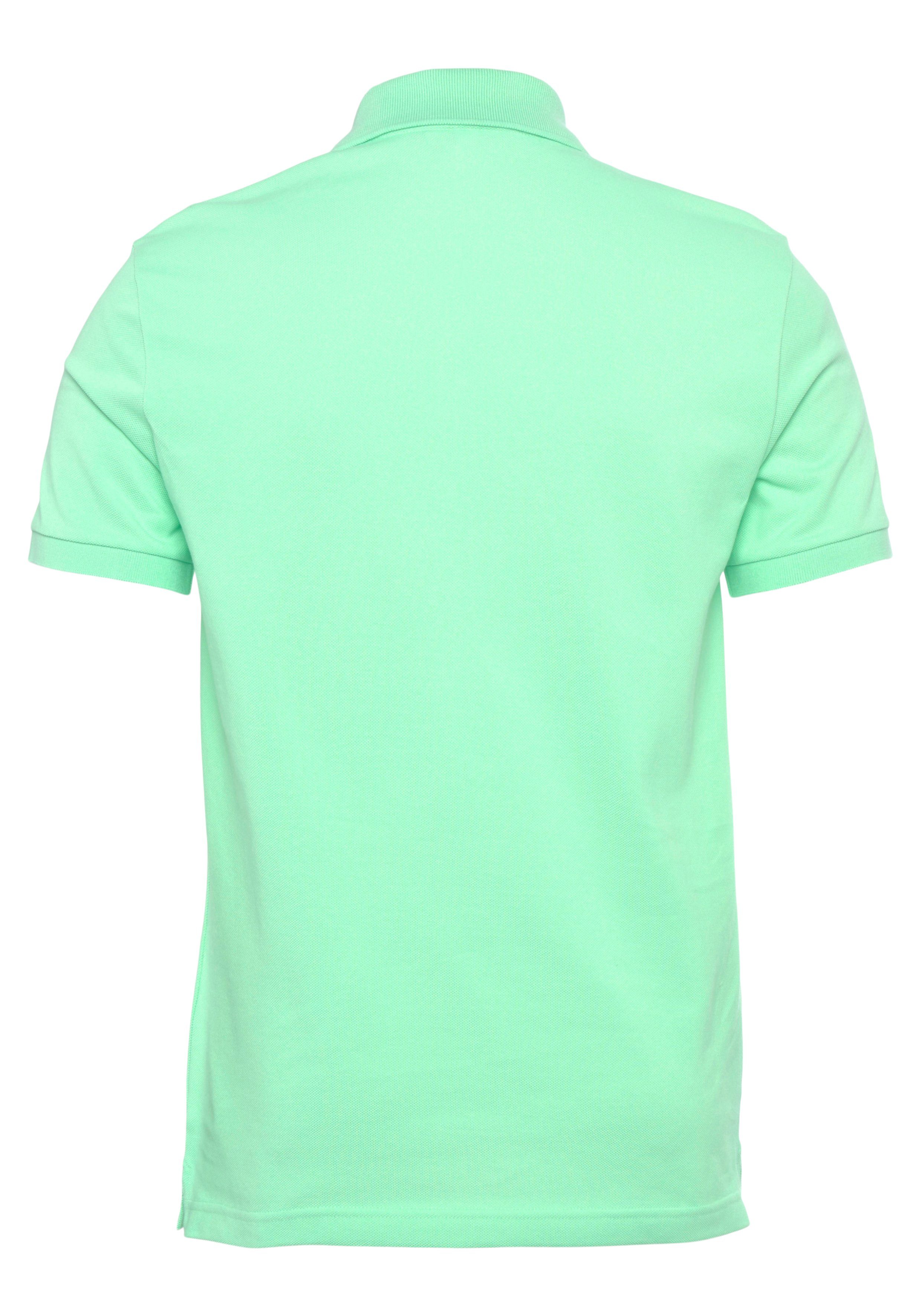 Lacoste Poloshirt lightgreen mit (1-tlg) Logostickerei