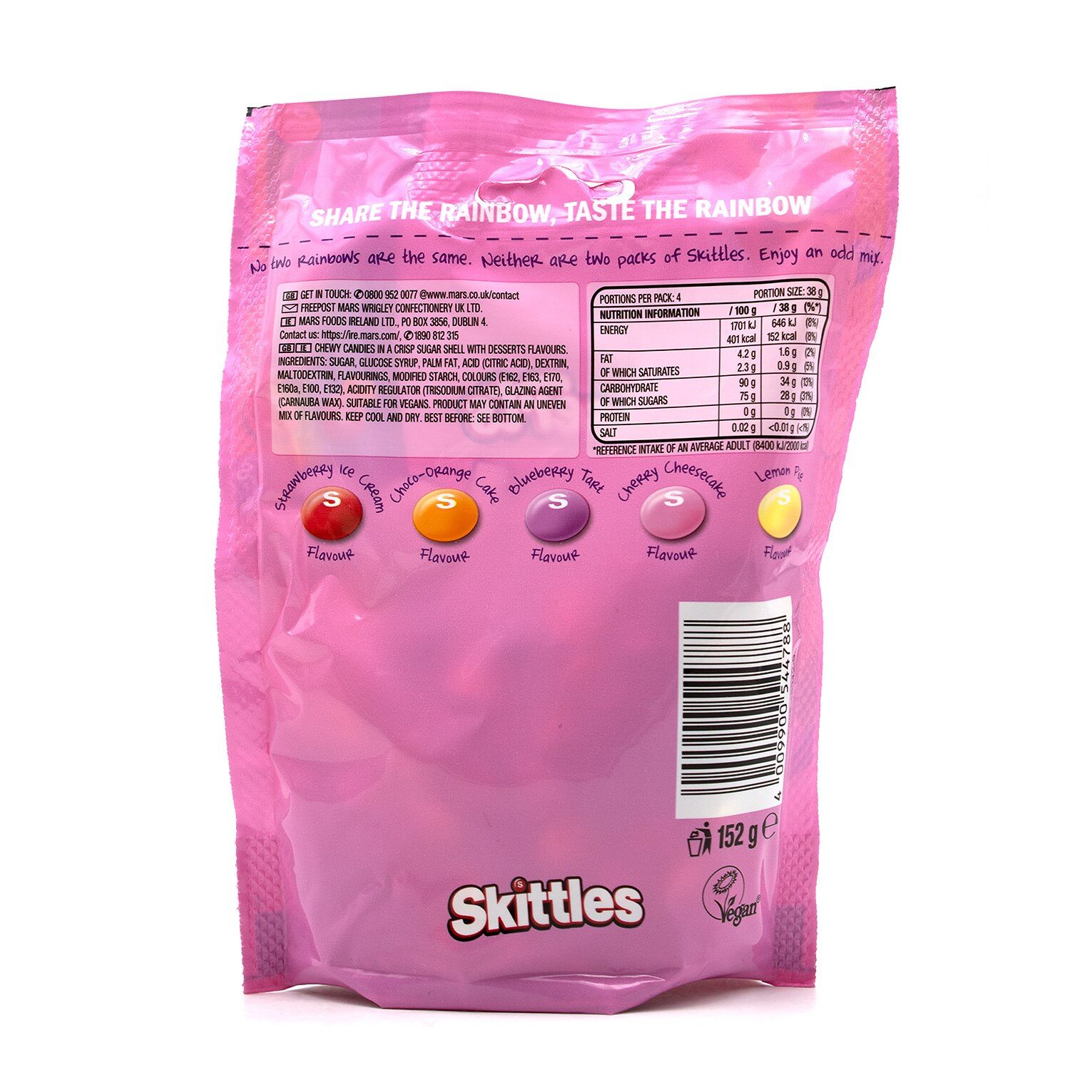 Skittles Süßigkeit