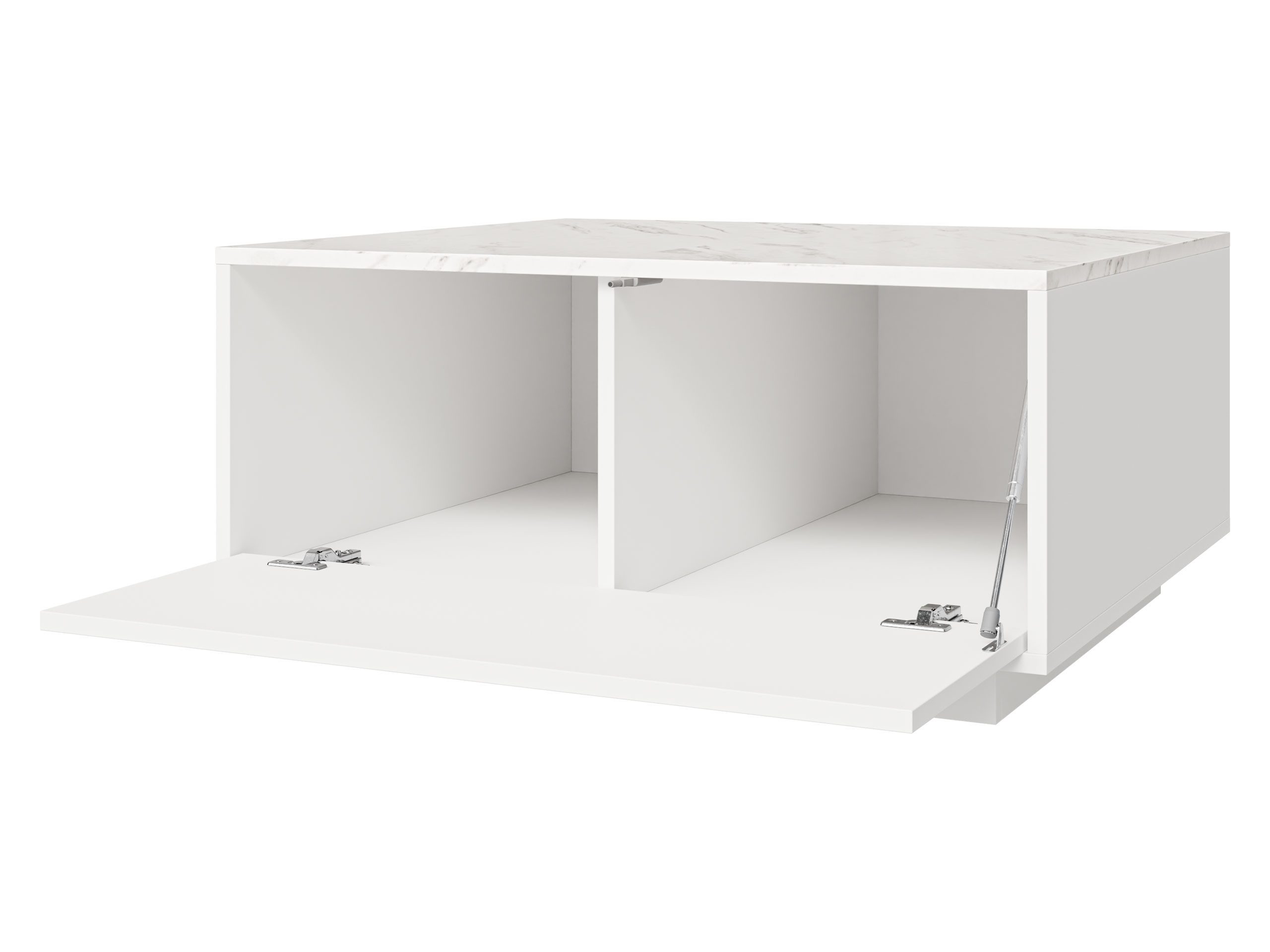 MIRJAN24 Couchtisch Bavro (mit Klappe), 80x70x39 cm, Gasdruckfeder