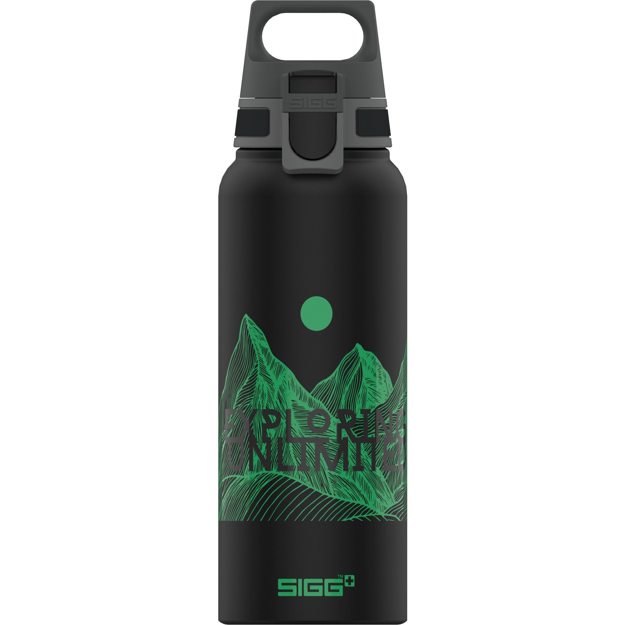 Sigg Trinkflasche SIGG Trinkflasche WMB ONE Pathfinder Black