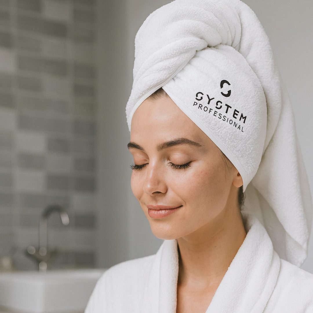 System Professional Turban-Handtuch Schonender Premium Turban, (1-St)