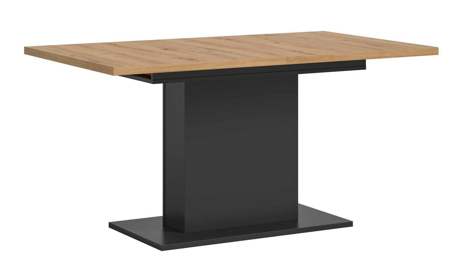 Aileenstore Esstisch OSLO, 150 cm Breite, Holz, 2-teilig