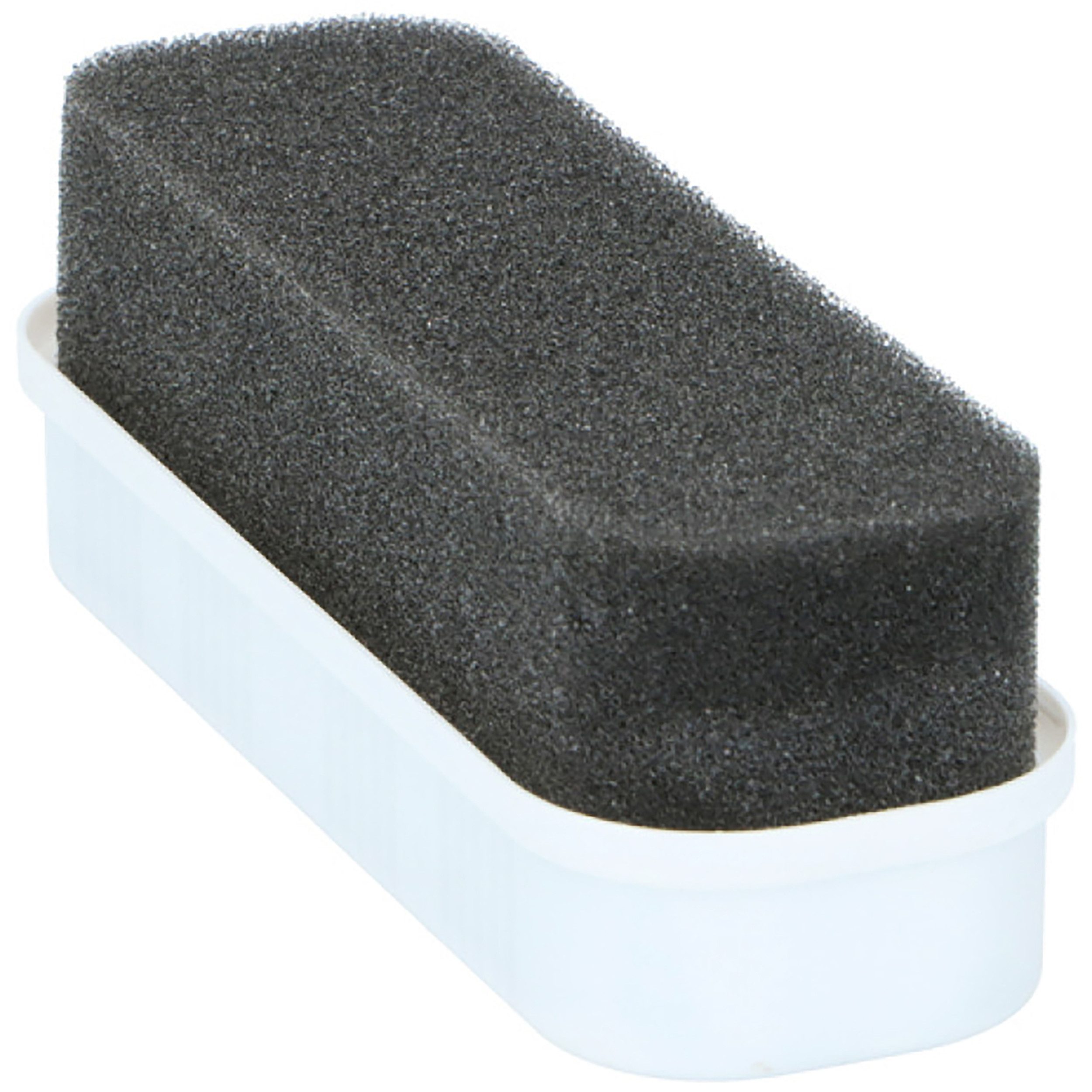 Lifetime Reinigungsschwamm SCHUHPOLIER-Schwamm mit Behälter selbstglänzender 55 (Neutral), Schuhputzschwamm Schuhschwamm Glanz Schuhpflege Schuhe
