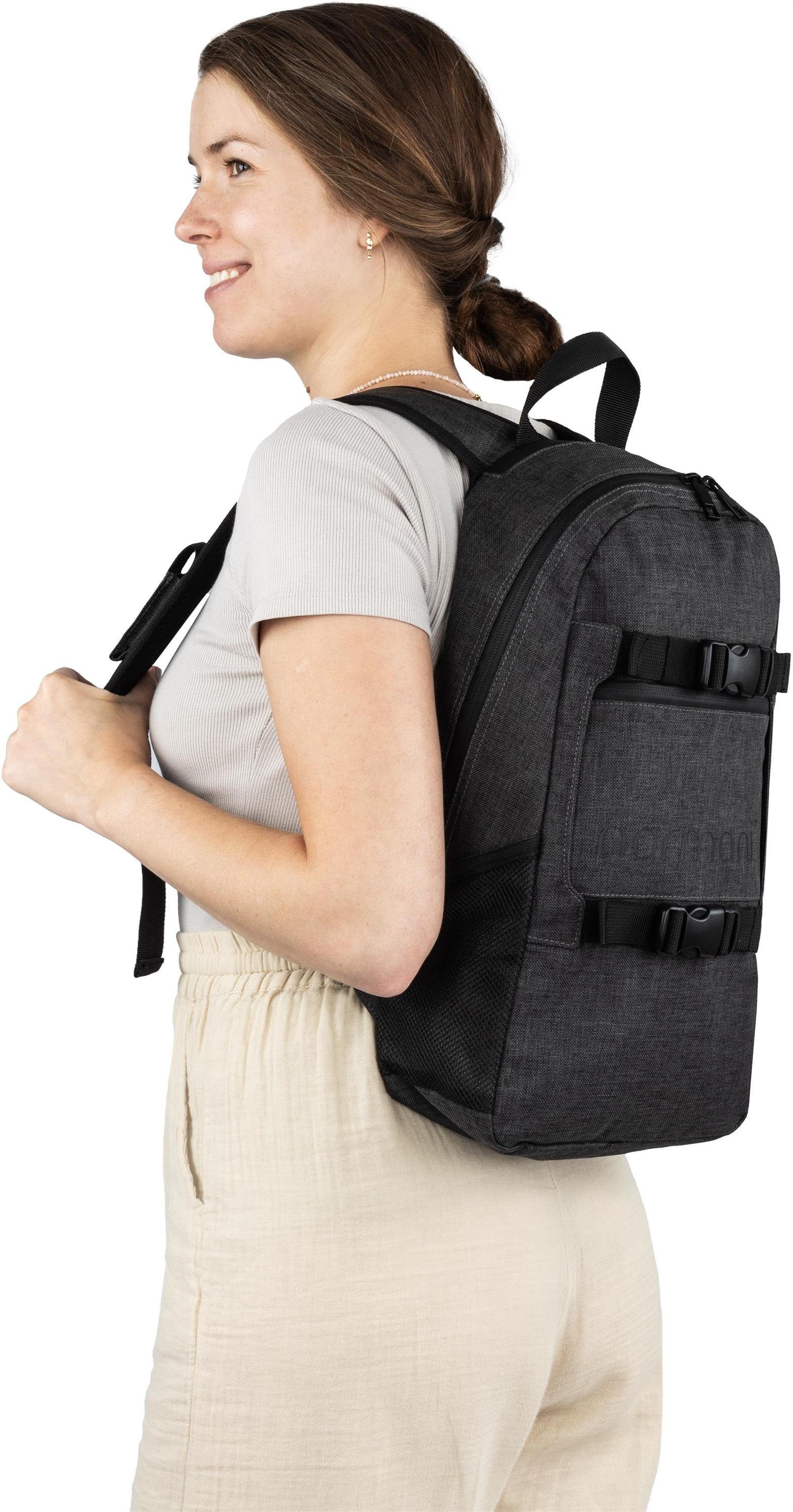und Trolley Rucksack, Handgepäck mit Trolleyfuktion kleinem Reisetasche Rucksackfuntkion normani Rucksack Maßen mit in