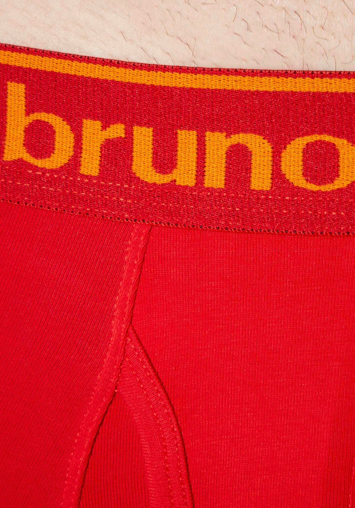 Bruno Banani Boxershorts Kontrastfarbene Details rot-schwarz Access Quick Short 2Pack (Packung, 2-St)