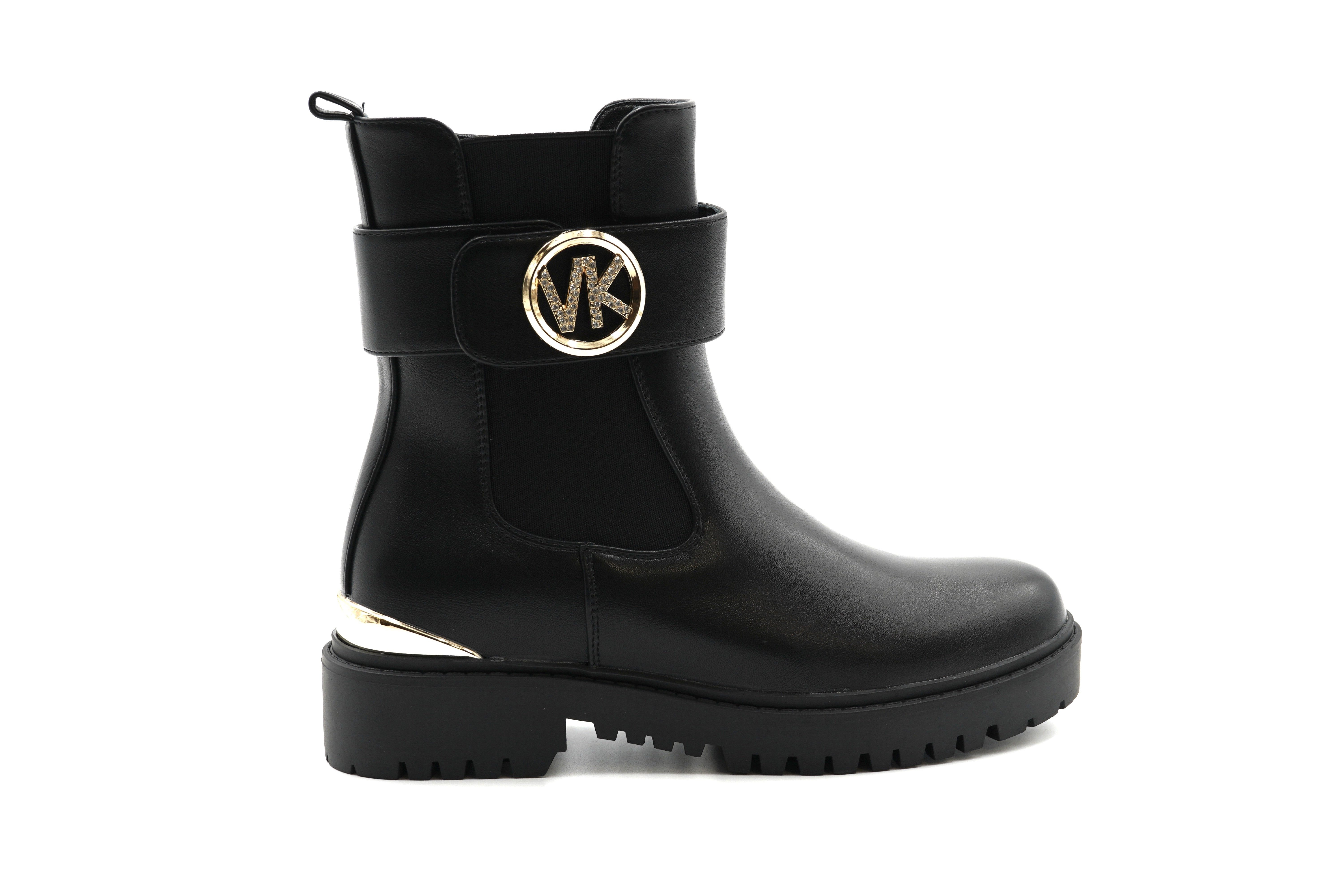 Sonderpostendiscount Damenstiefletten Schwarz Modell XJ-925 Stiefelette günstig online kaufen