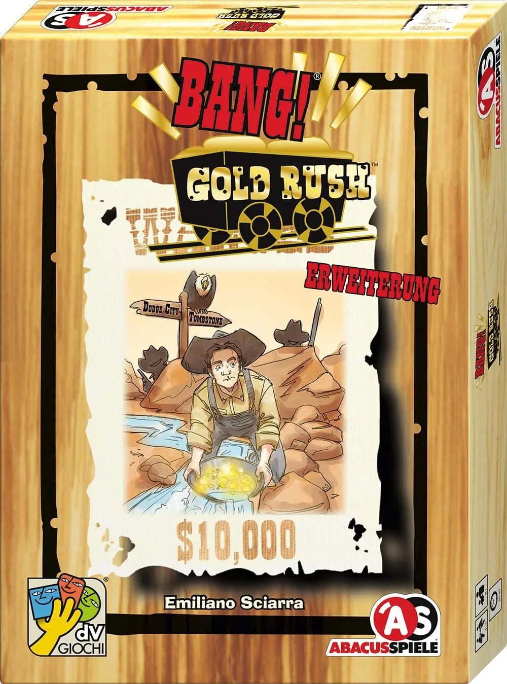 ABACUSSPIELE Spiel BANG! Gold Rush Erweiterung