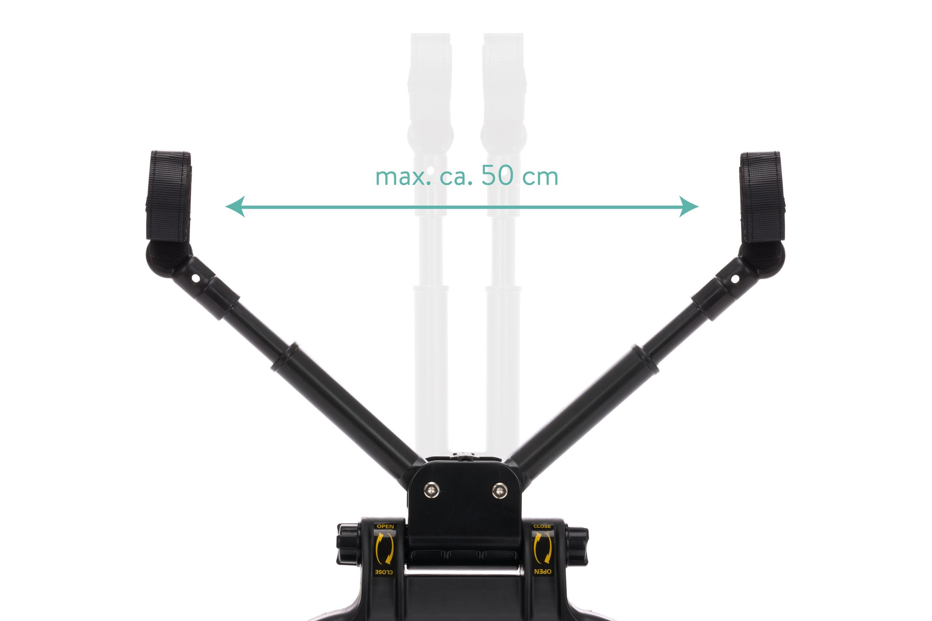 Fillikid Kinderwagenaufsatz Mitfahrbrett Basic Buggy Board, Bis zu 25 Kg belastbar, Abnehmbarer Sitz, Passt auf allen gängigen
