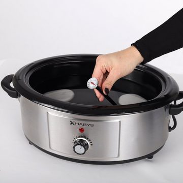 Habys Massageliege Hot Stone Wärmegerät Heizgerät Erwärmer 6L Analog Anzeige