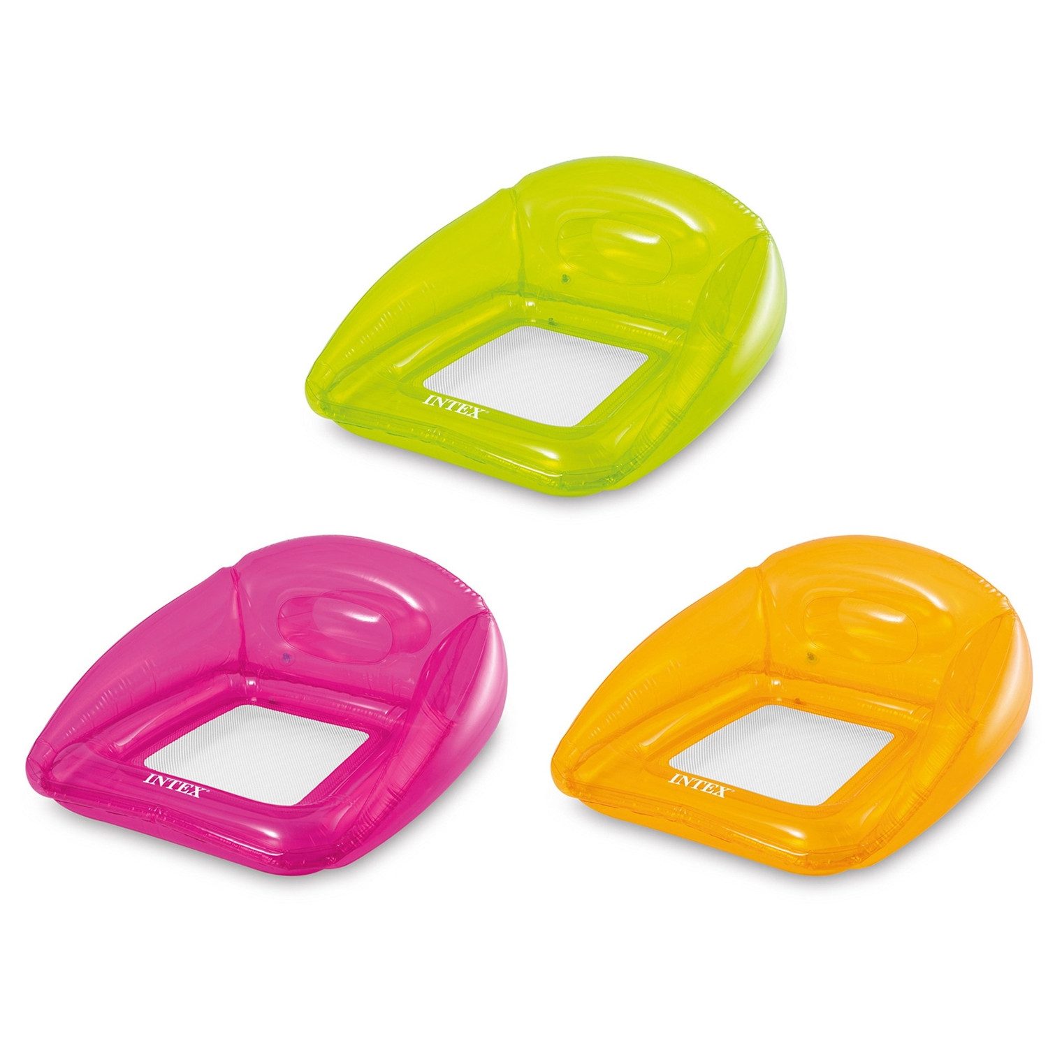Intex Luftmatratze 56802NP Transparente Lounges, 3 günstig online kaufen