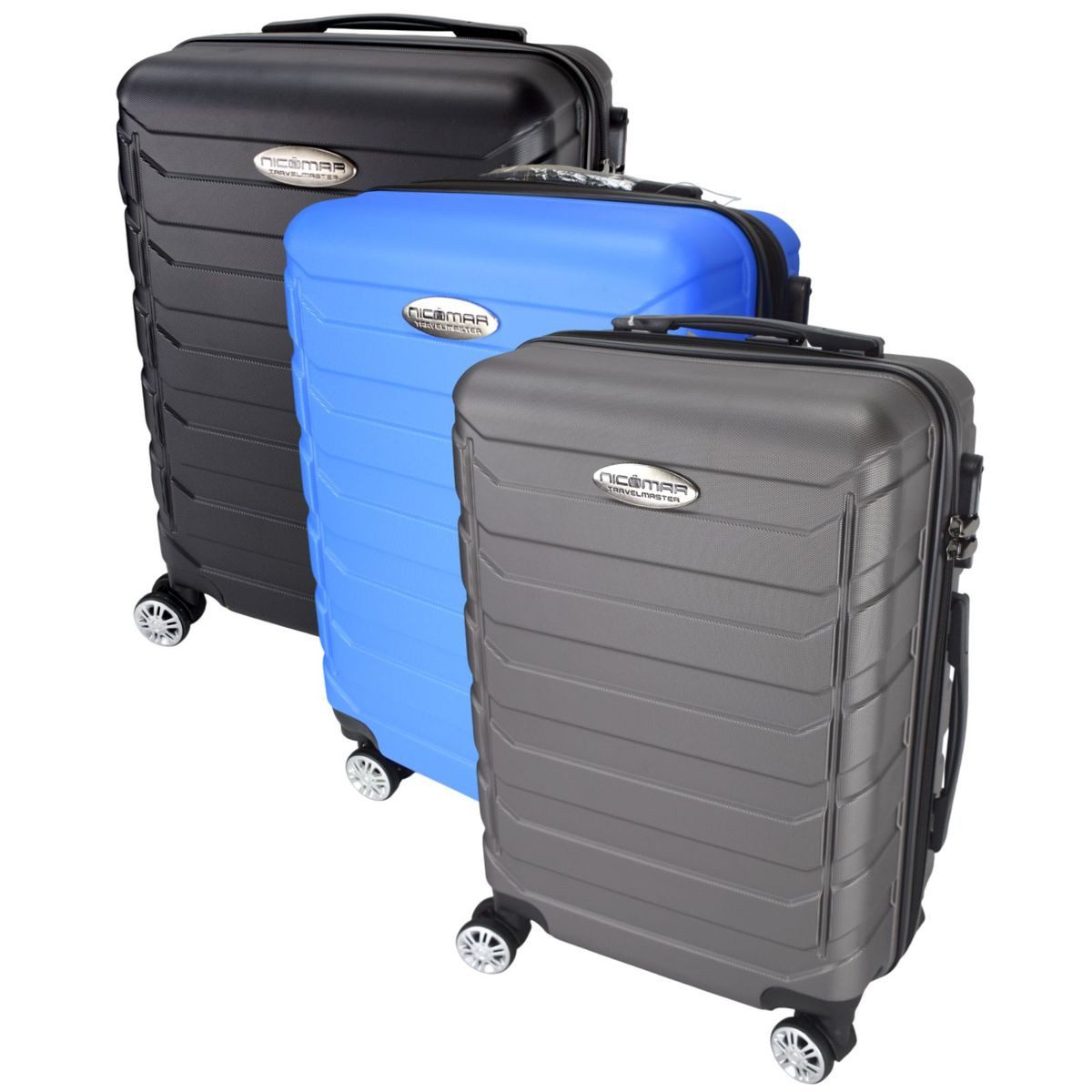 EXPO-Börse GmbH Hartschalen-Trolley Hartschalenkoffer Kunststoff Trolley günstig online kaufen