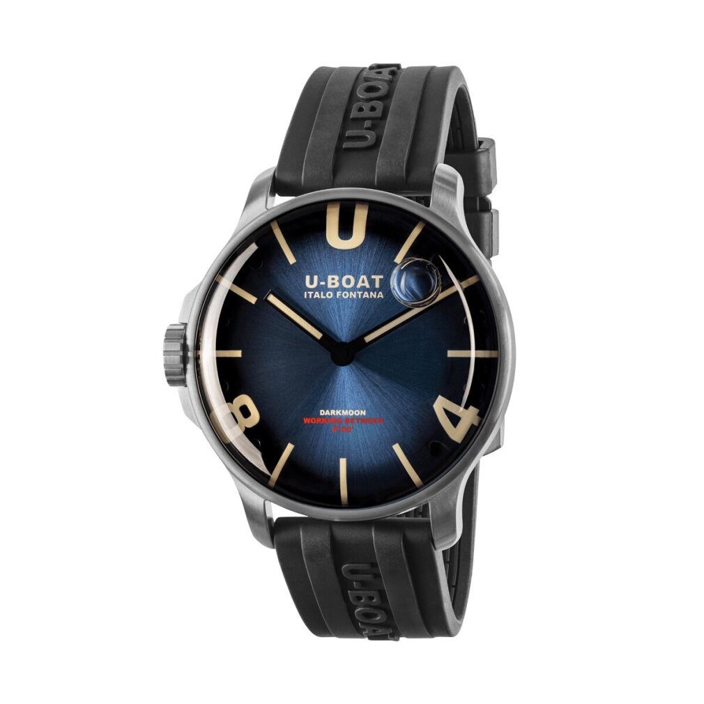 U-Boat Luxusuhr Herrenuhr Mod. 8704/D Schwarz