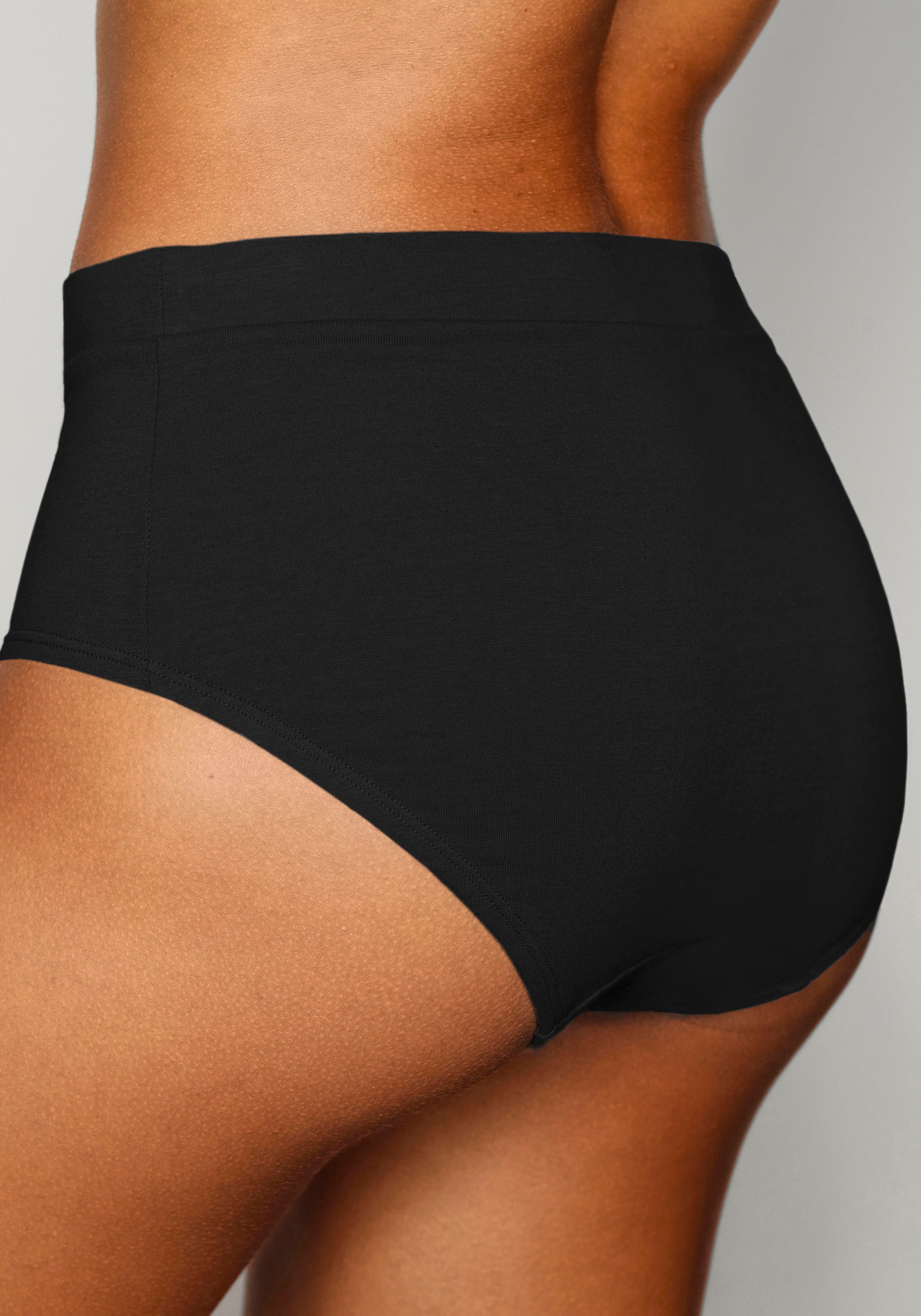 Vivance by Lascana Taillenslip (5er-Pack) mit breitem Bündchen ohne zusätzliches Gummi – Bild 3 von 5