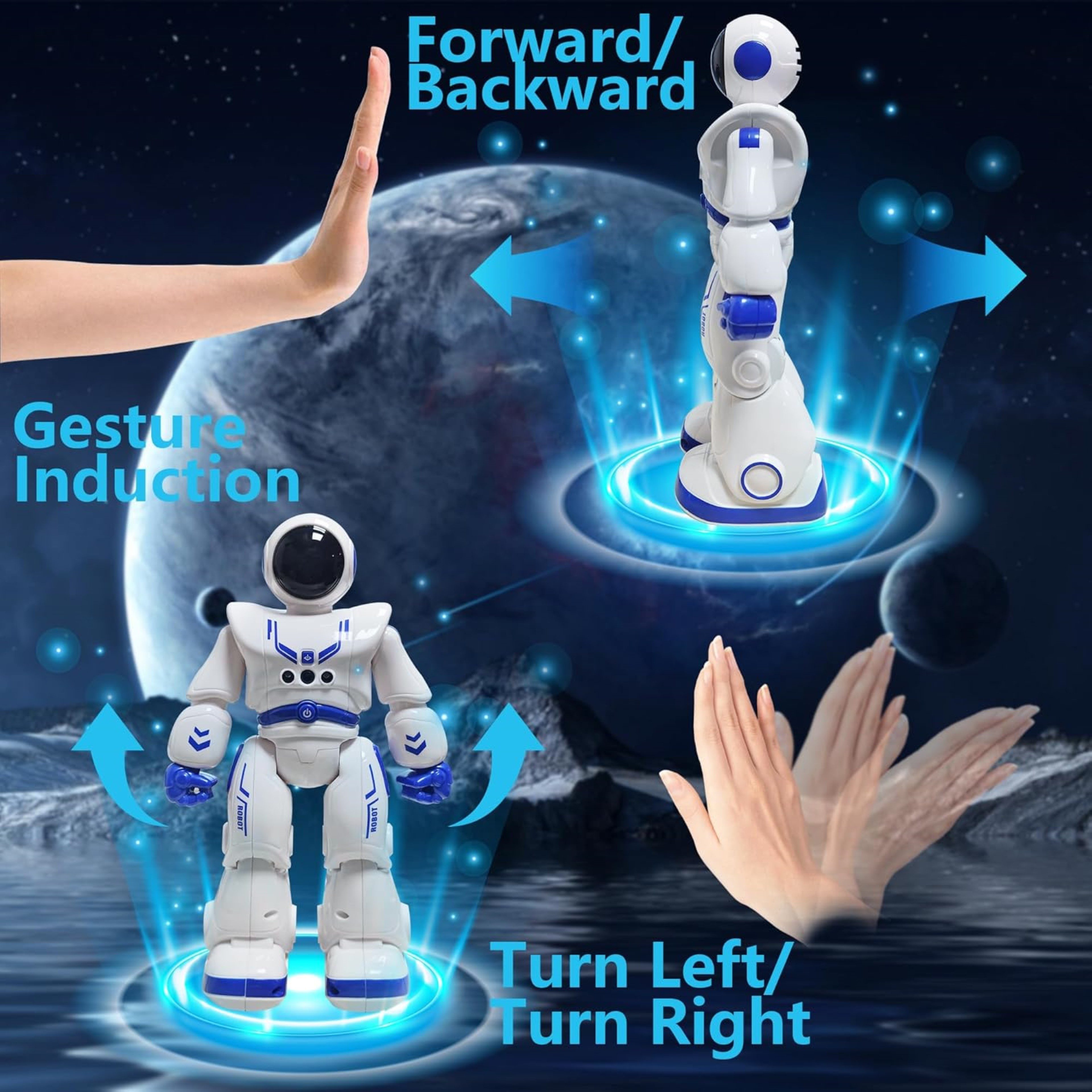 LA CUTE Lernroboter Habeny Spielzeug Roboter Astronaut (Interaktives RC-Rob günstig online kaufen