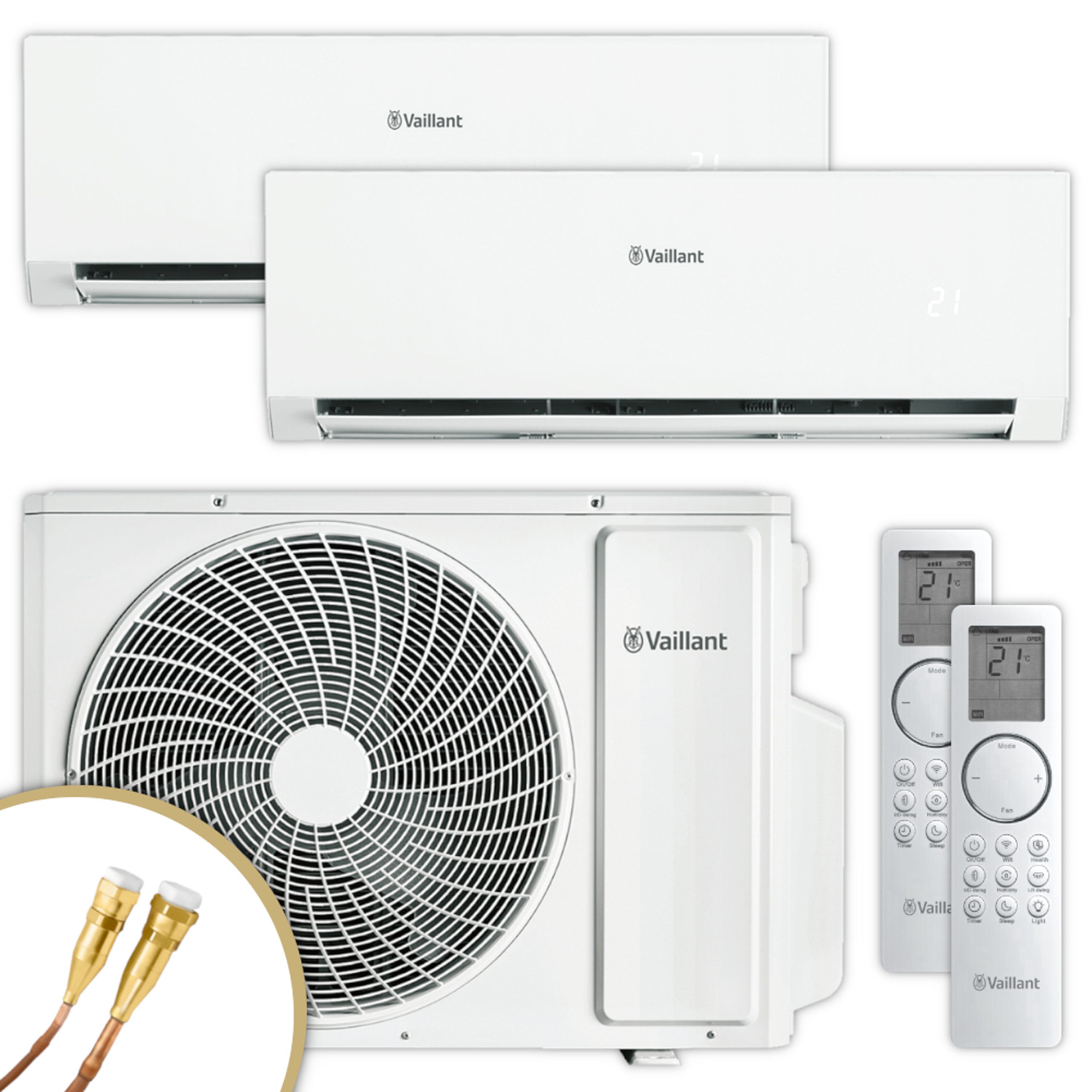 Vaillant Klimagerät VAM1-050A2NO + VAIP1-035WNI + VAIP1-035WNI