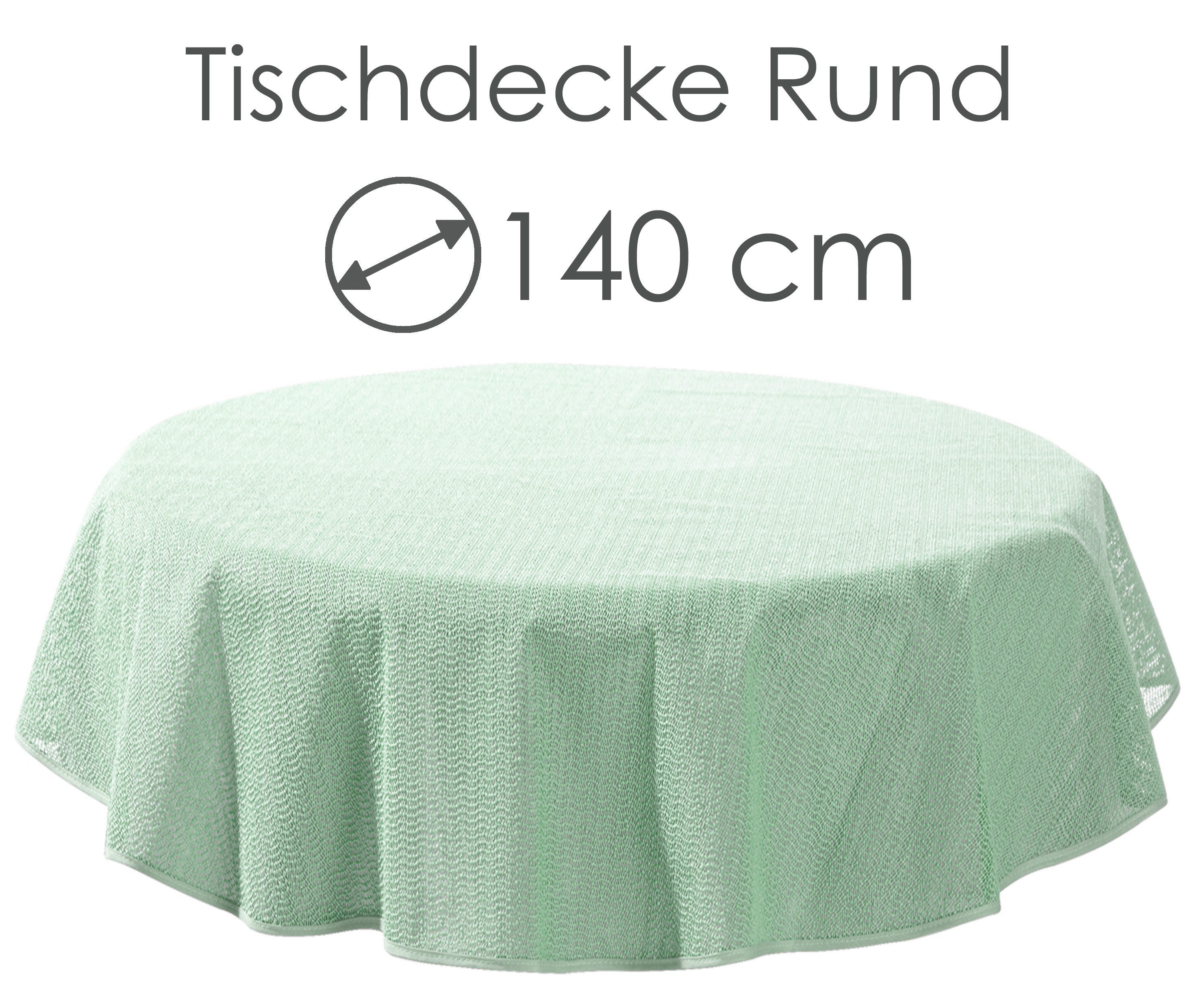 heimtexland Gartentischdecke Outdoor Tischdecke Garten Balkon Camping Tischdeko (Stück 1-tlg, 1), wetterfest I robust I UV-beständig I rutschfest I waschbar – Bild 4 von 5
