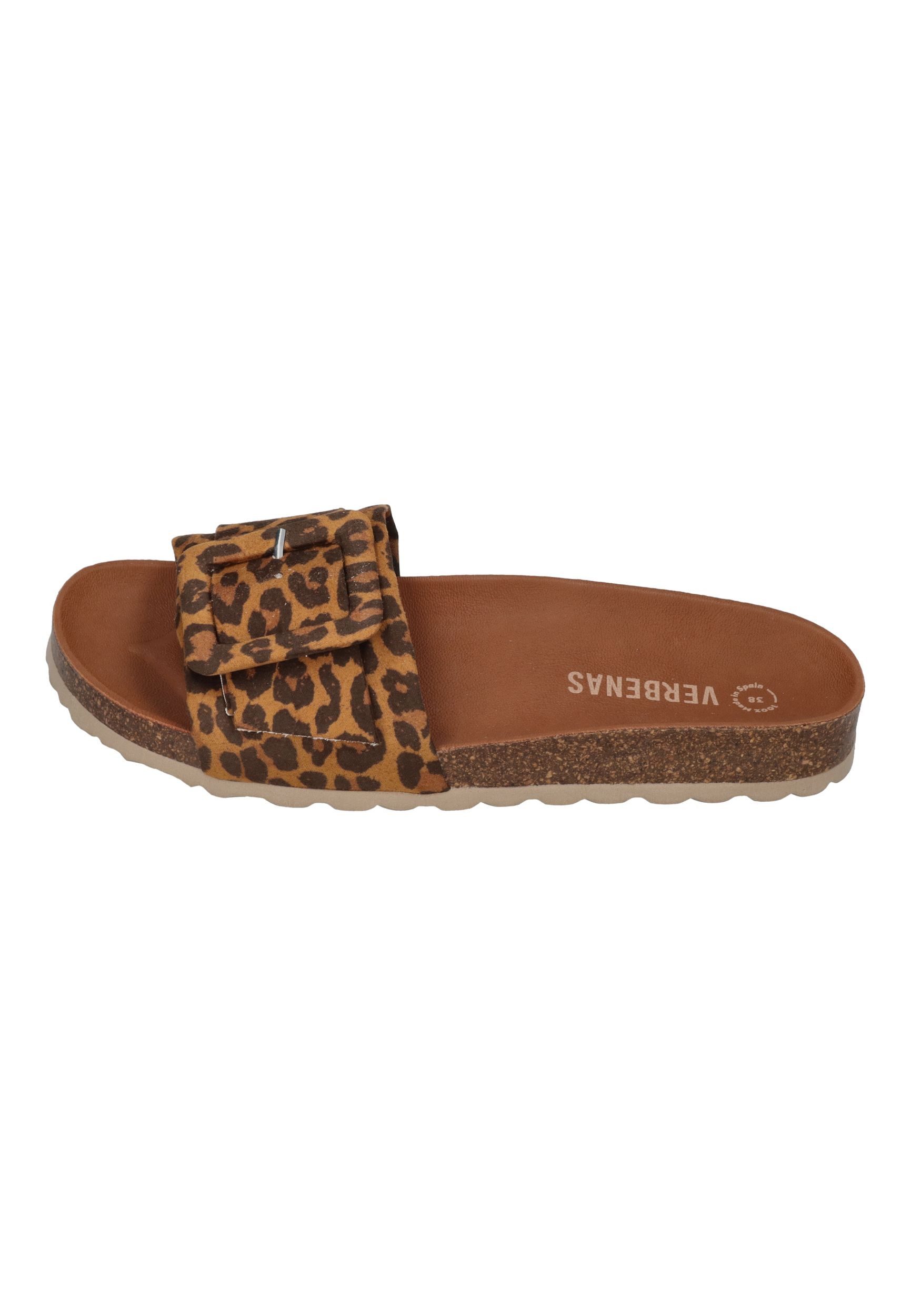 VERBENAS REIKO micro leo nat Pantolette Bronzo