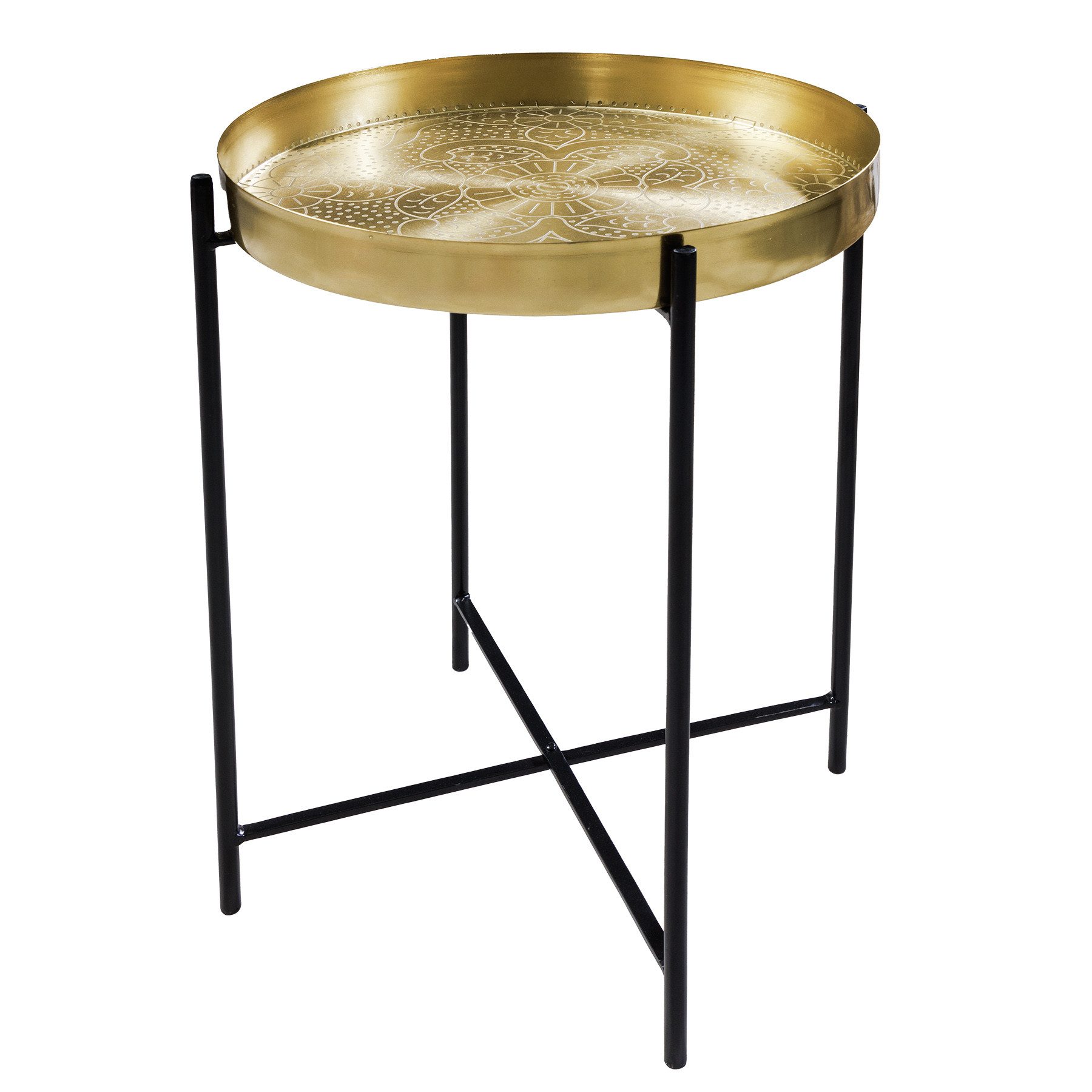 riess-ambiente Beistelltisch CASABLANCA 50cm messing gold günstig online kaufen