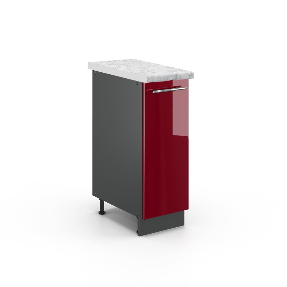 Vicco Unterschrank R-Line, Anthrazit Hochglanz/Weiß, 40 günstig online kaufen