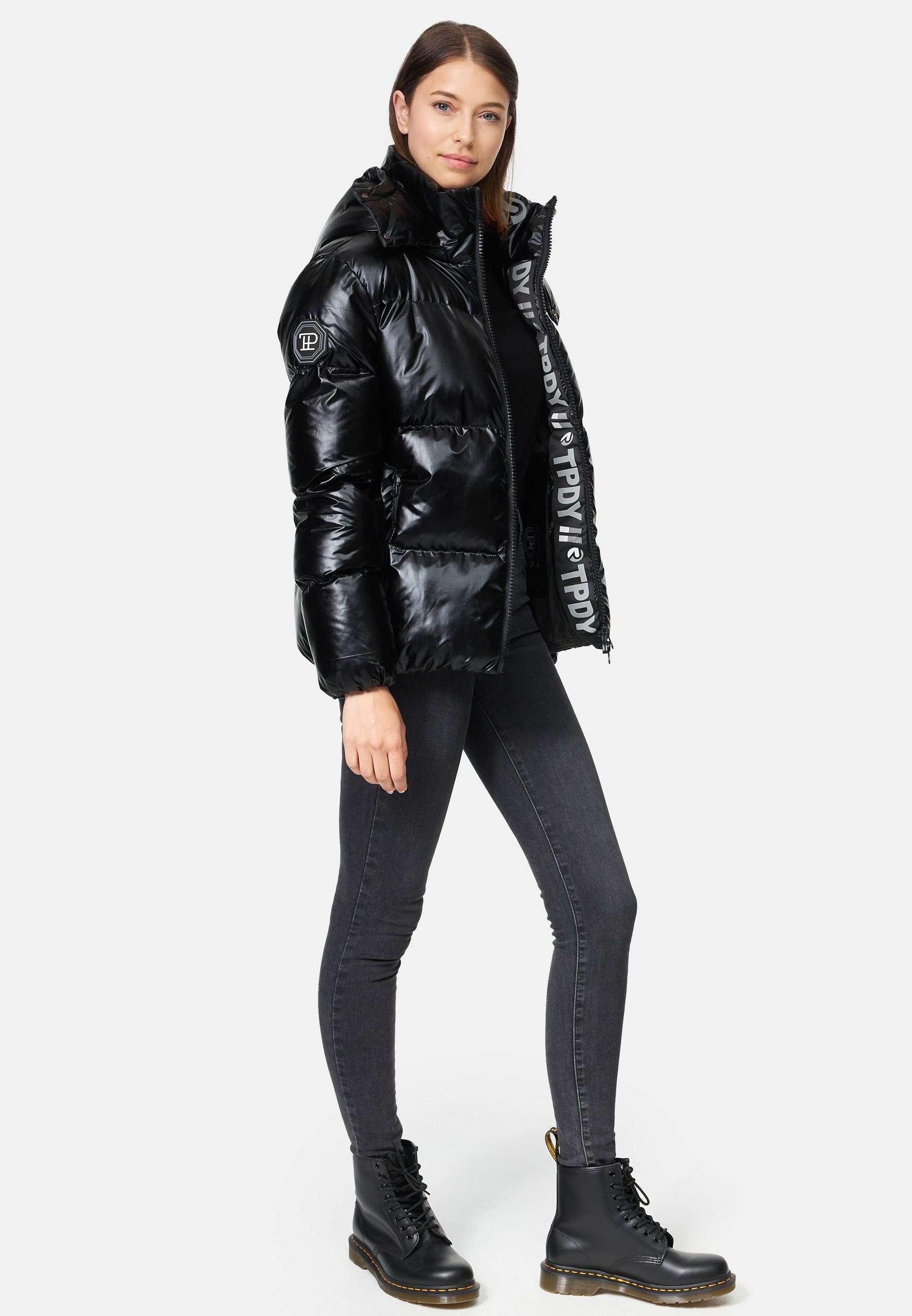 trueprodigy Winterjacke Constance F Kapuze Reißverschluss Eingriffstaschen – Bild 5 von 5