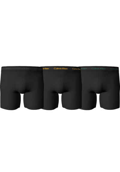 Calvin Klein Underwear Boxer BOXER BRIEF 3PK (Packung, 3-St., 3er-Pack) mit Calvin Klein Logo-Elastikbund