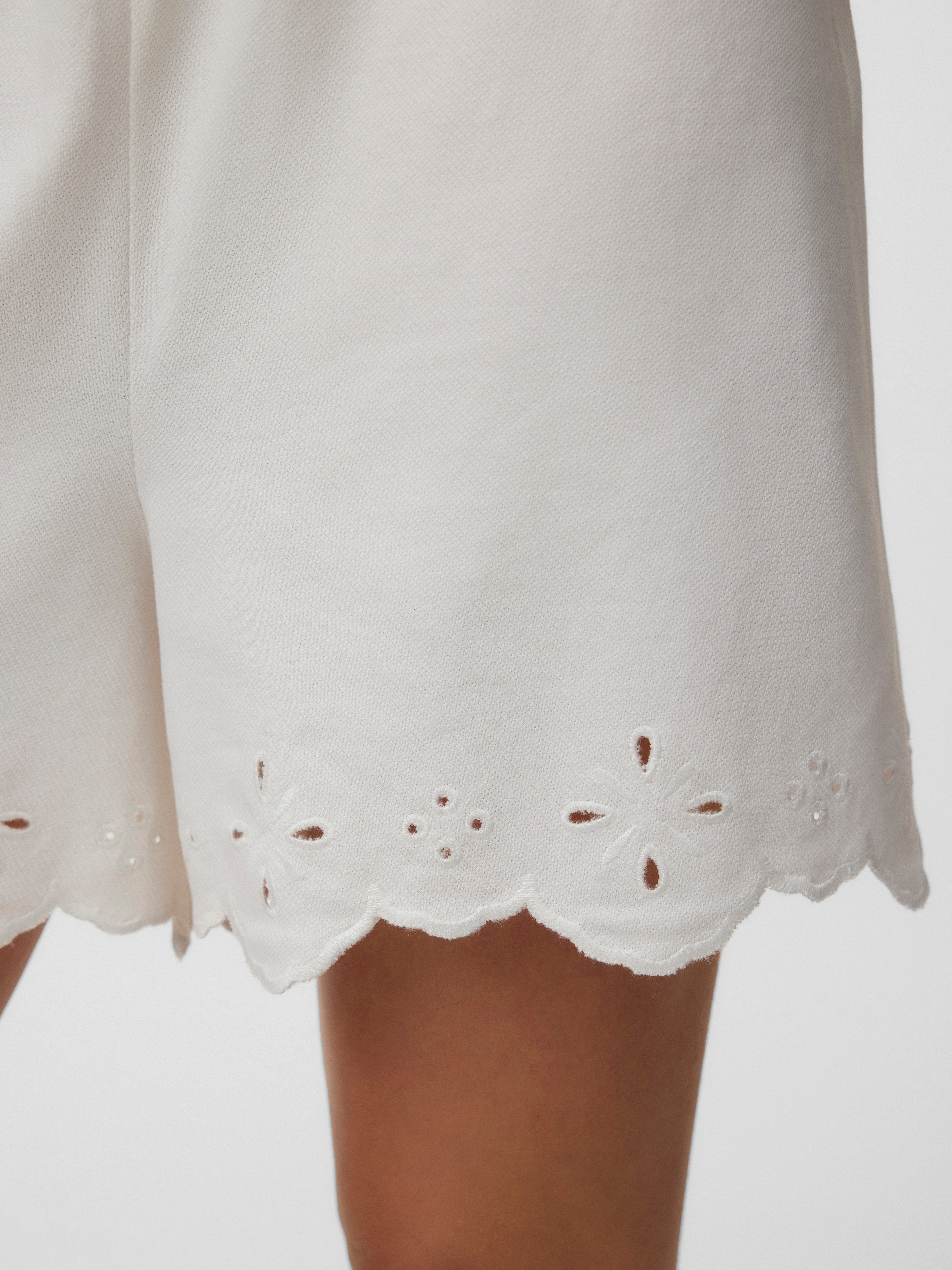Vero Moda Shorts VMLOUISE HW SHORTS Baumwolle, regular fit – Bild 4 von 5