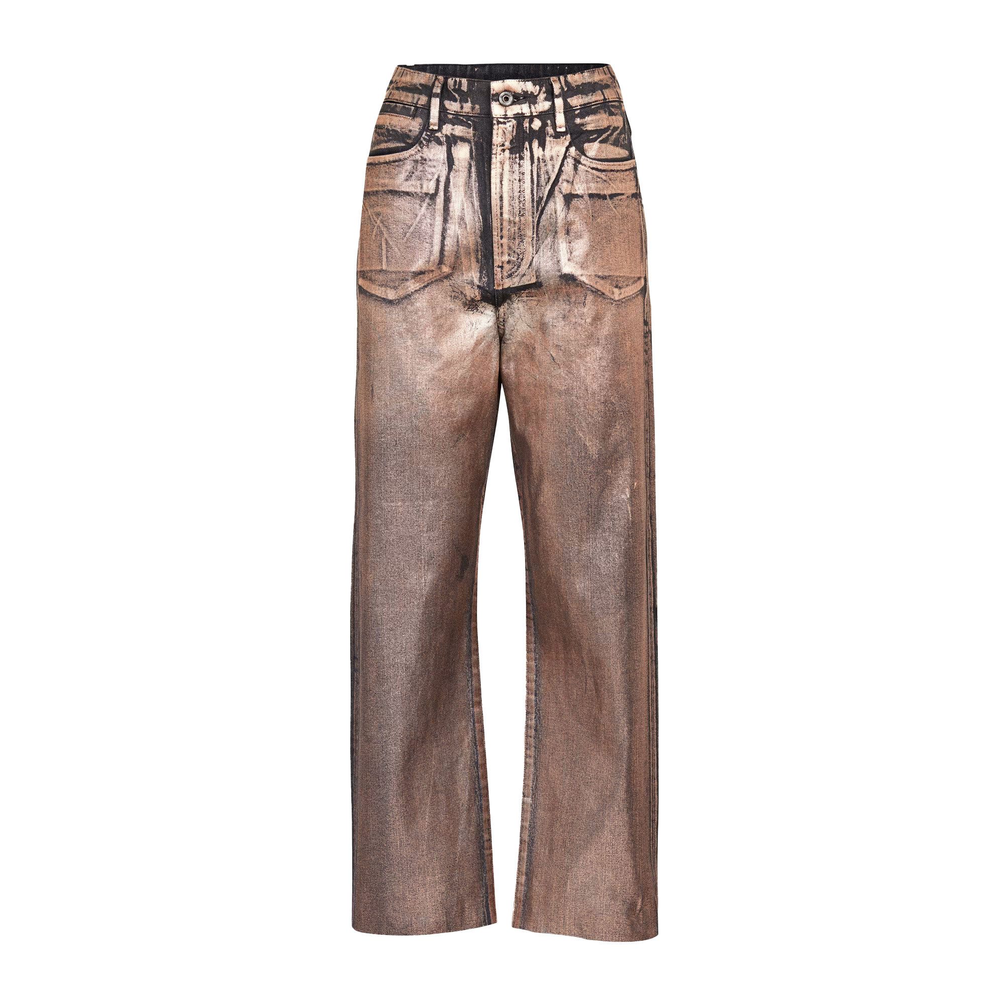 G-STAR Straight-Jeans edie Ultra High Straight Turn Up Ankle Selvedge Джинсы Ultra High Waist