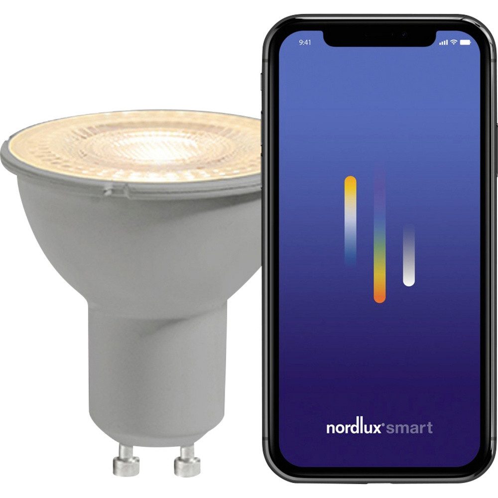 Nordlux LED-Leuchtmittel Nordlux 2170031000 LED EEK F (A - G) GU10 app-gesteuert, dimmbar 1