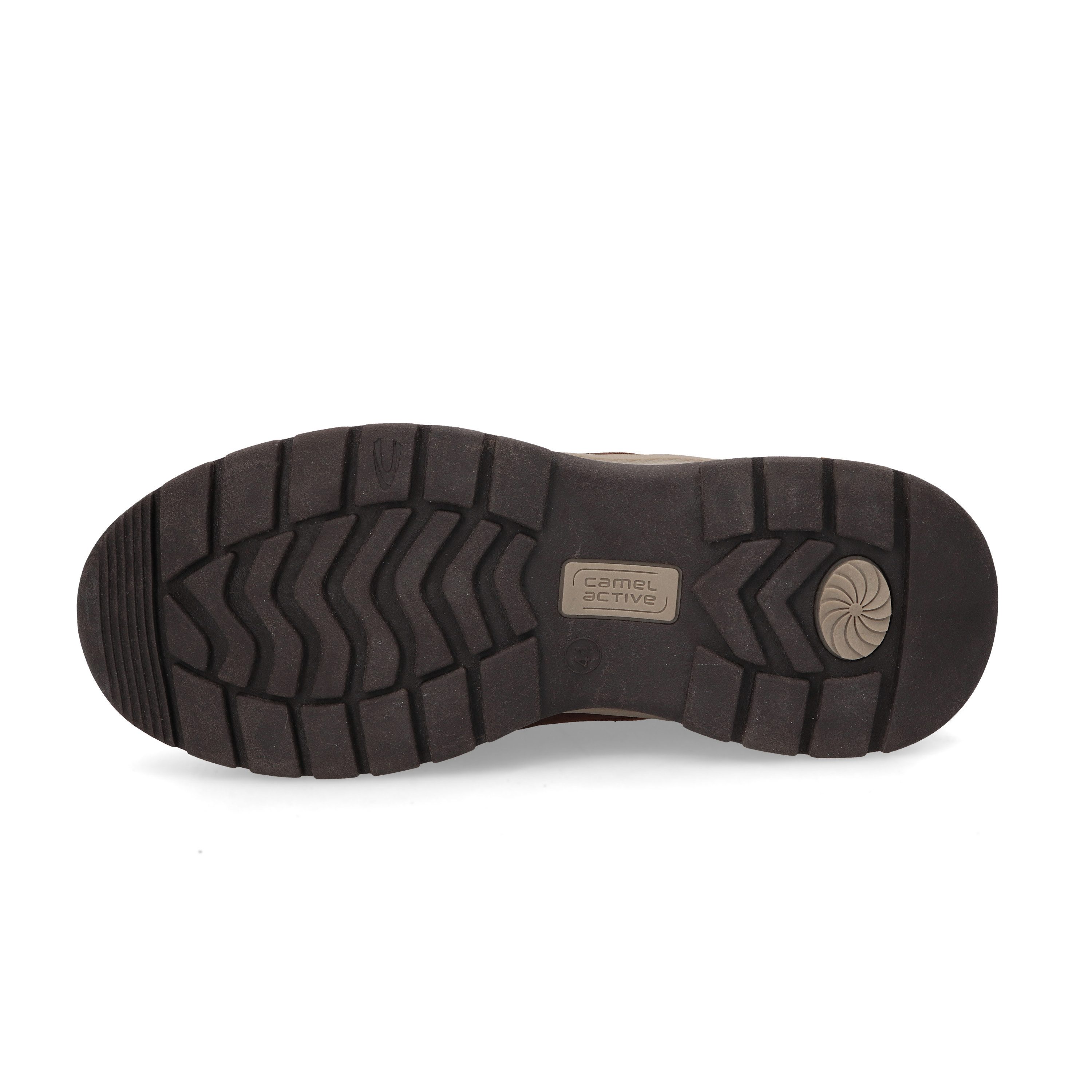 camel active Schnürschuh Sneaker, Freizeitschuh mit robuster Trekkingsohle
