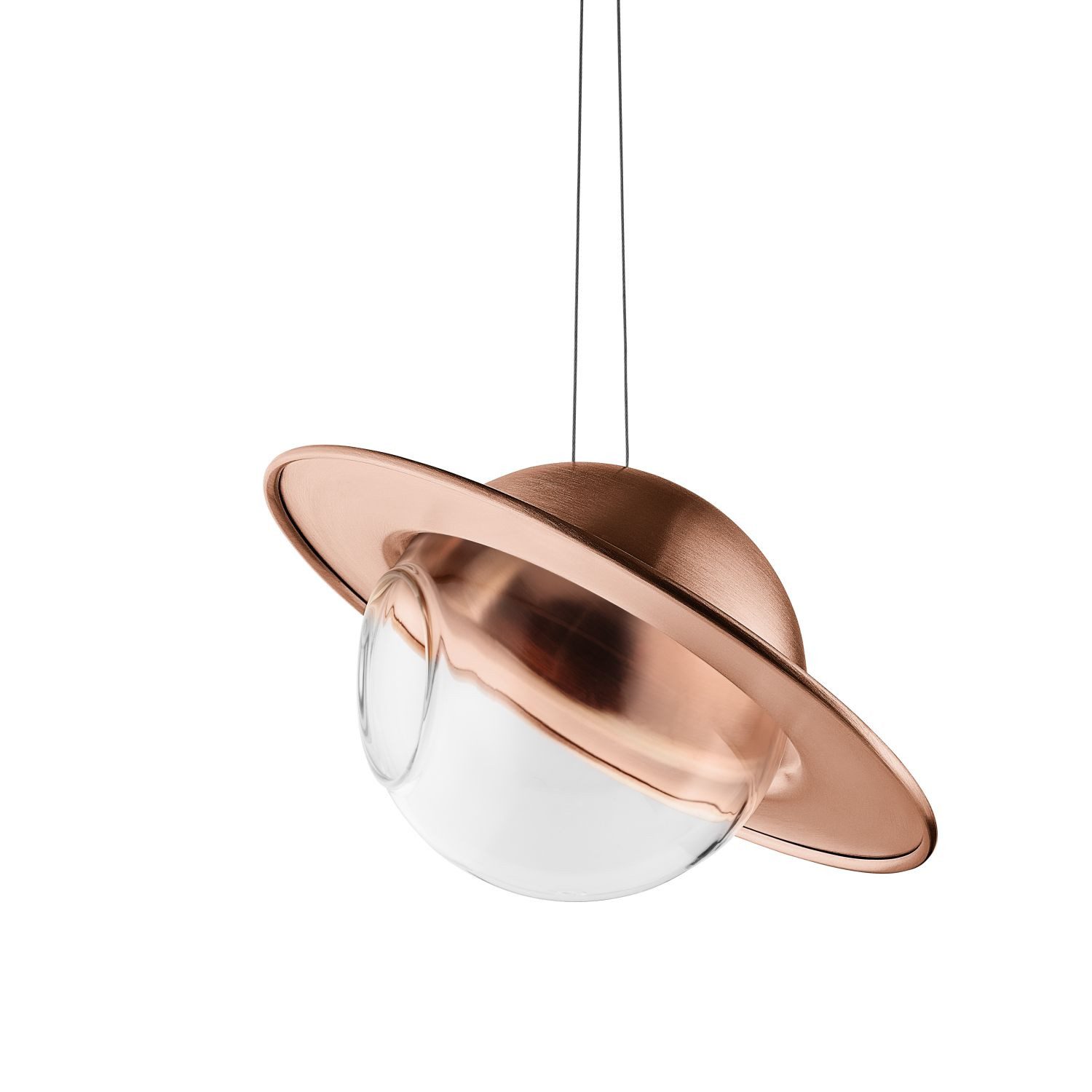 Eva Solo Futterstation Saturn Kupfer, Glas