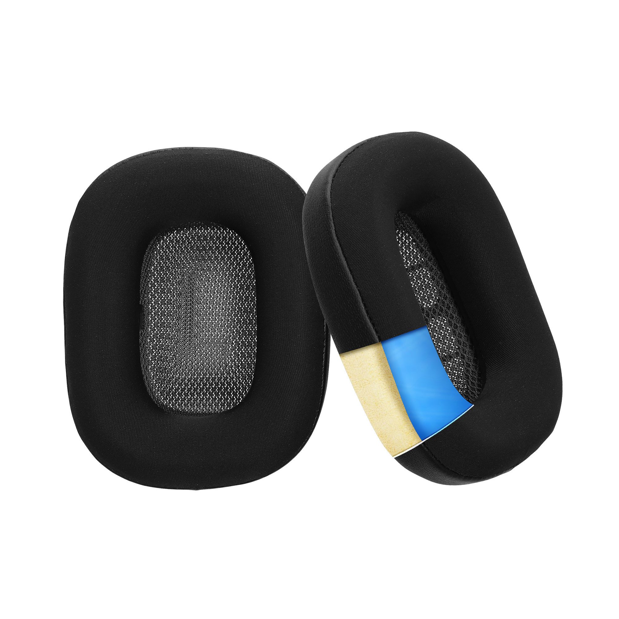 kwmobile Kopfhörer-Schutzhülle 2x Kunstleder Ohrpolster für Apple AirPods Max / AirPods Max 2, Ersatz Ohrpolster Kopfhörer Ersatzpolster für Over Ear Headphones