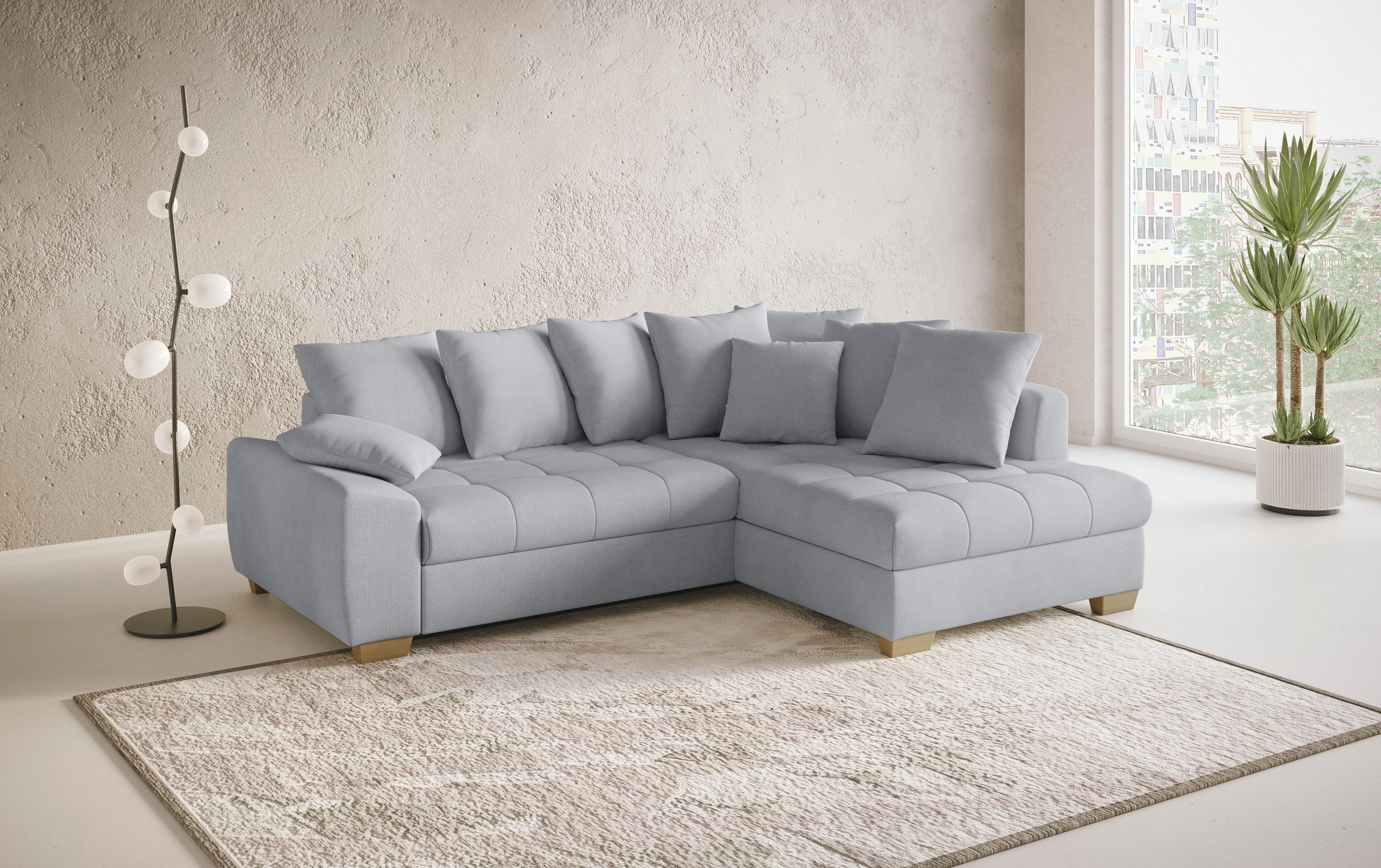 Mr. Couch Ecksofa "Nikita II, L-Form, bis 140kg pro Sitzplatz belastbar", m günstig online kaufen