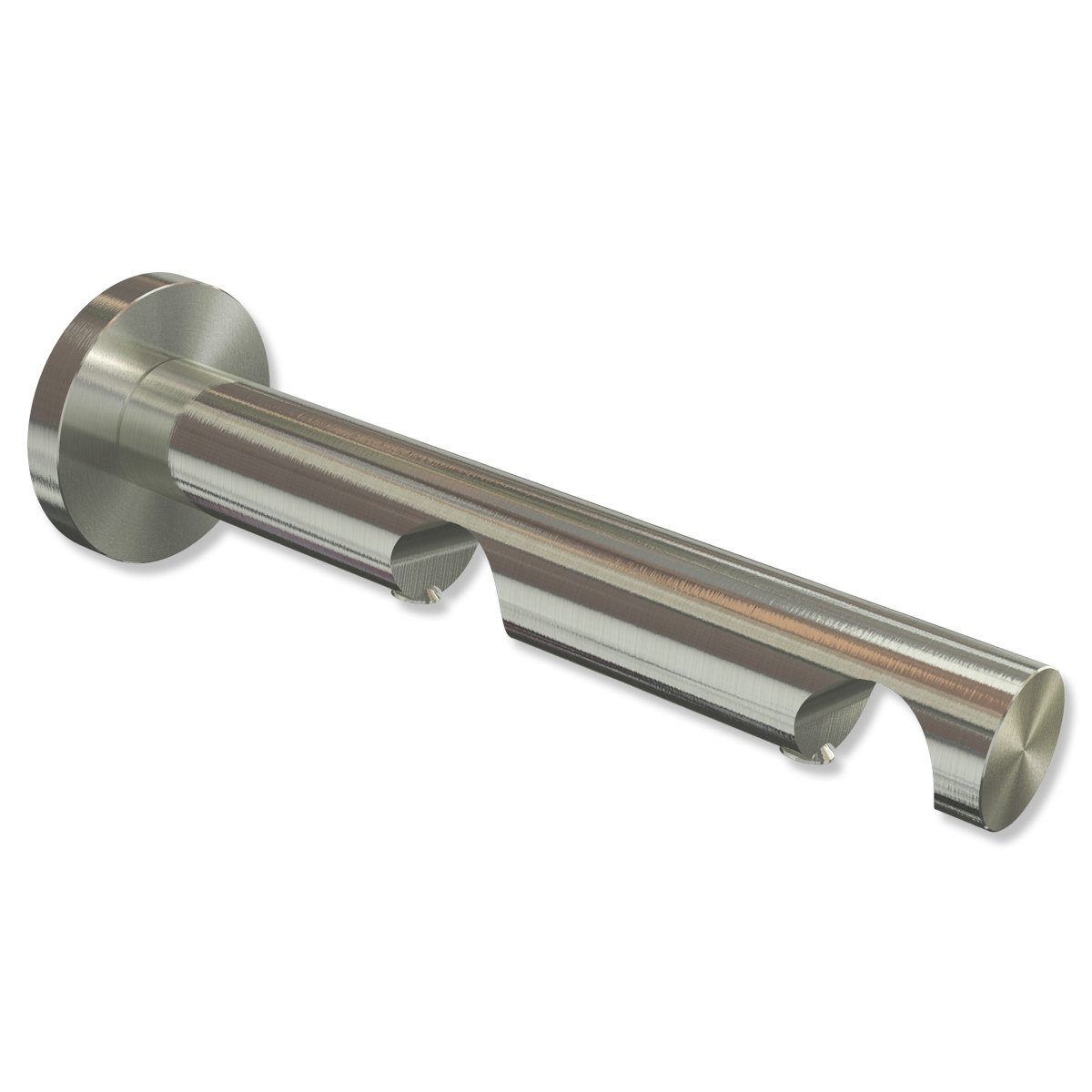 INTERDECO Gardinenstangenhalter Platon 2-läufig, für 20 mm Ø Gardinenstange günstig online kaufen