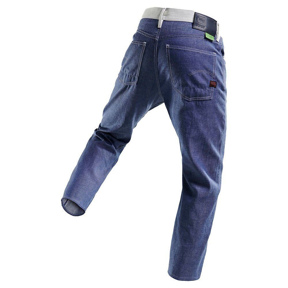 G-STAR Gerade Jeans G-Star Raw Herren E Type 49 Relaxed Straight Jeans AKUA SELVEDGE