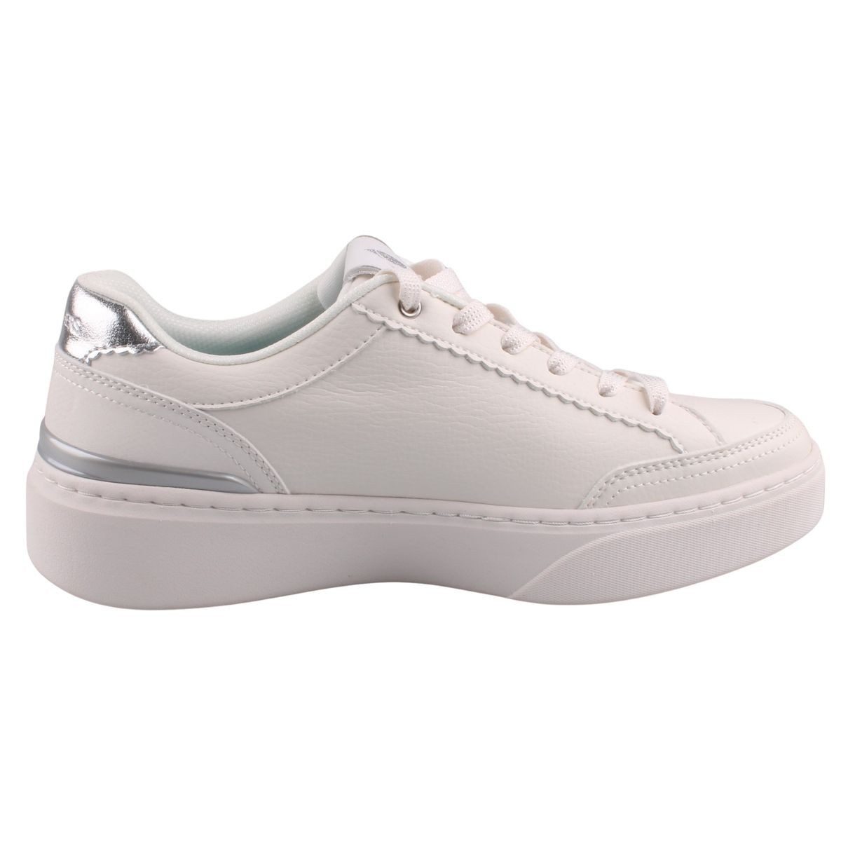 Skechers 185550-WHT Sneaker Modischer Halbschuh mit Air-Cooled Memory Foam – Bild 2 von 5