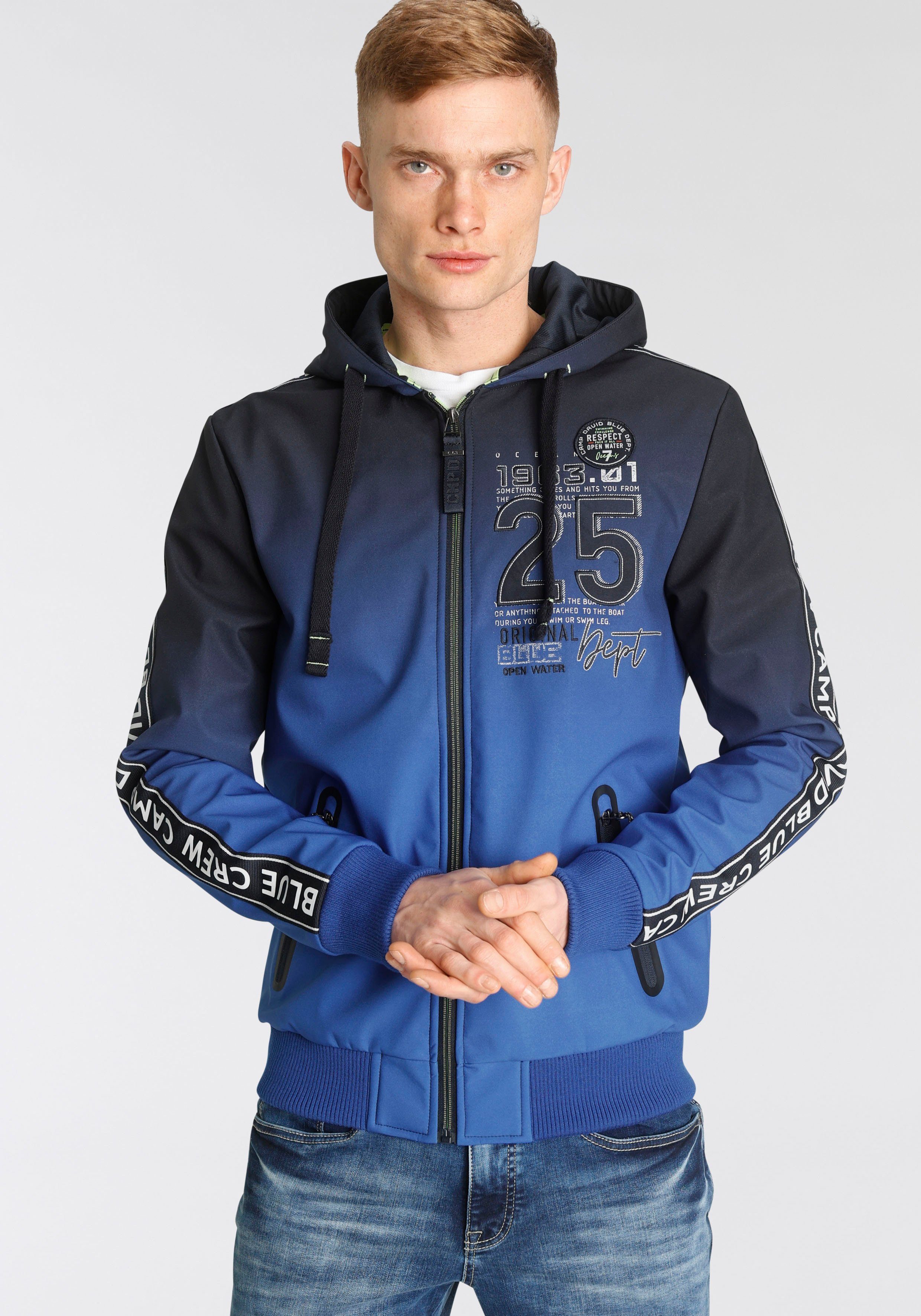 CAMP DAVID Softshelljacke mit Kapuze online kaufen | OTTO