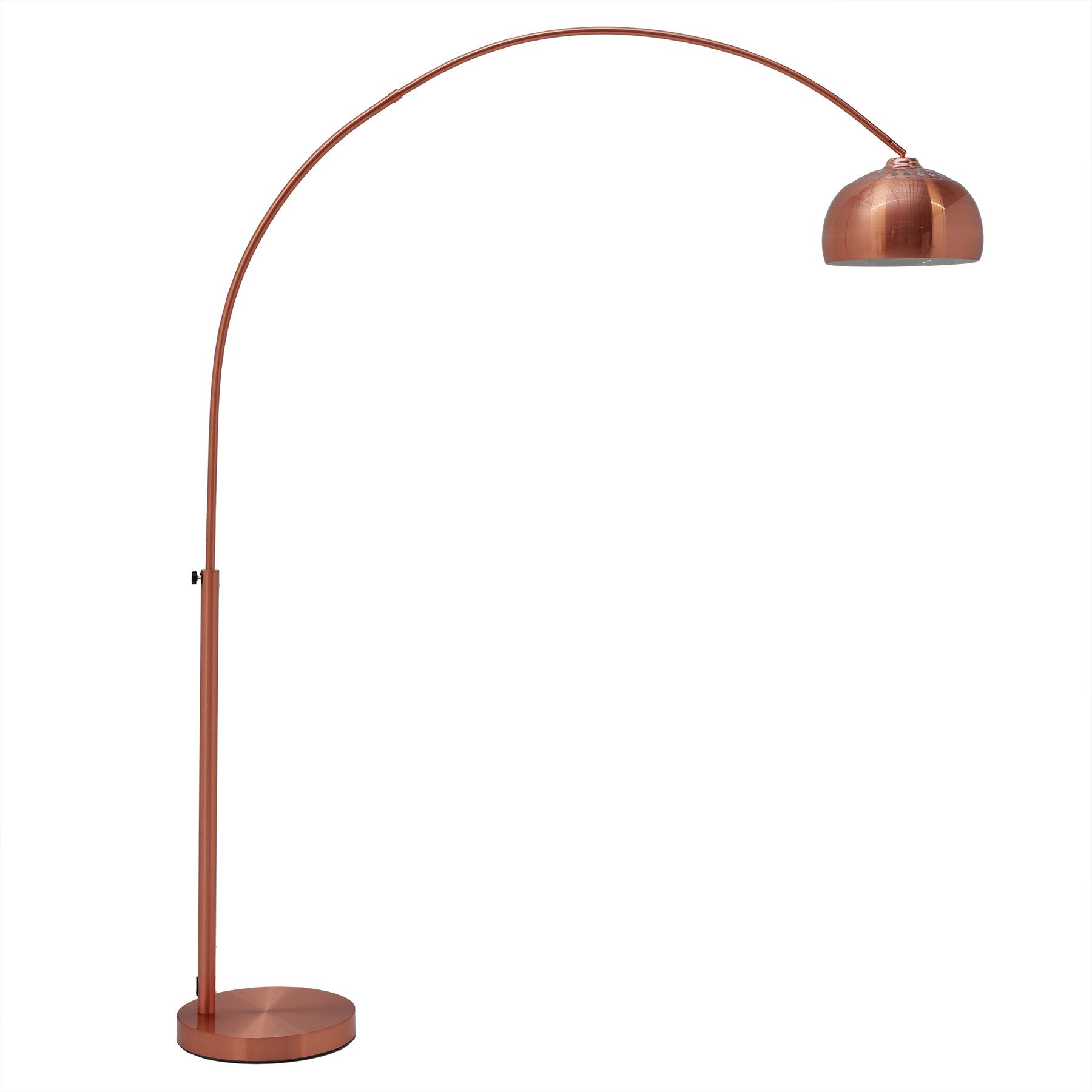 Bogenlampe LOUNGE DEAL 170-210cm kupfer