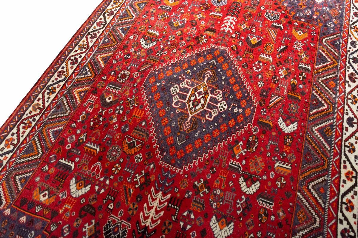 Handgeknüpfter Orientteppich 161x271 Nain Trading, rechteckig, Perserteppich, / Orientteppich Shiraz 10 mm Höhe: