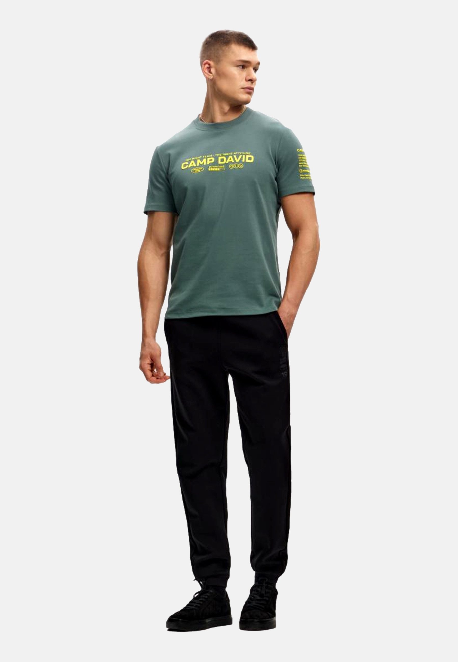 CAMP DAVID T-Shirt T-Shirt Kurzarmshirt (1-tlg., günstig online kaufen