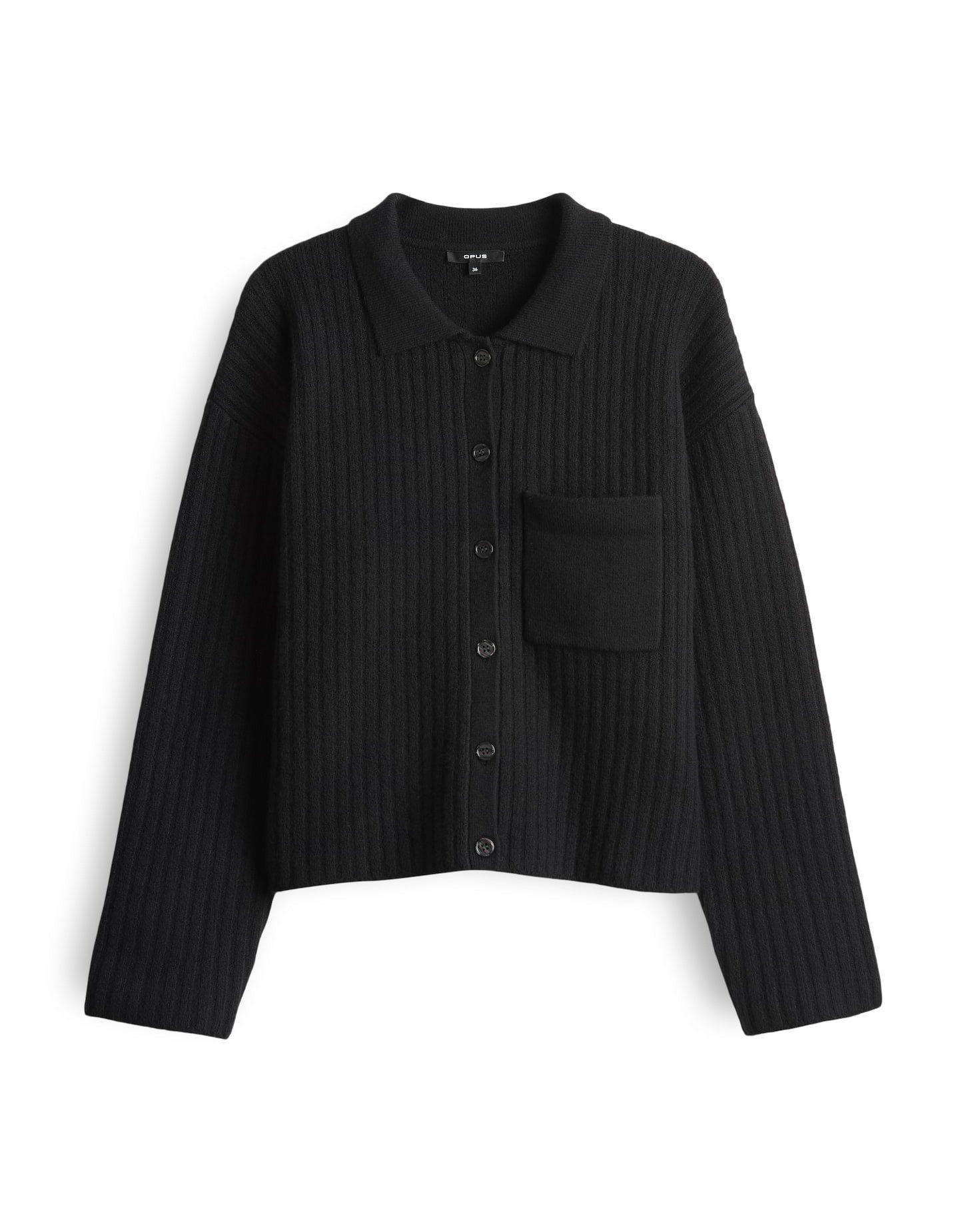 OPUS Strickjacke DINKINE aus nachhaltigem Baumwollmix günstig online kaufen