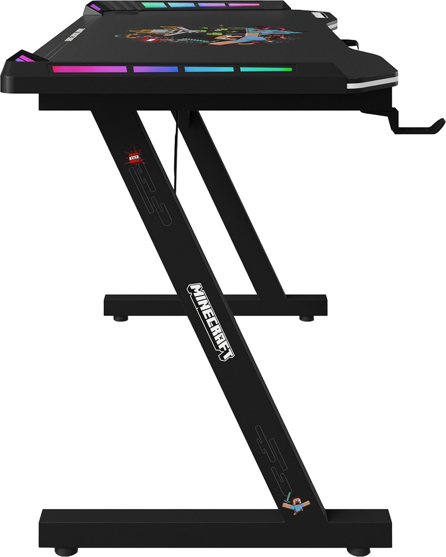 Phoenix Gamingtisch, inkl RGB LED Beleuchtung