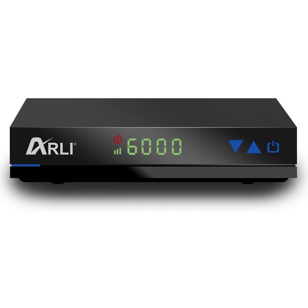 ARLI HD AH1 Satellitenreceiver DVB-S2 SAT-Receiver 1 (Mini HD Sat Receiver mit vielen Funitionen)
