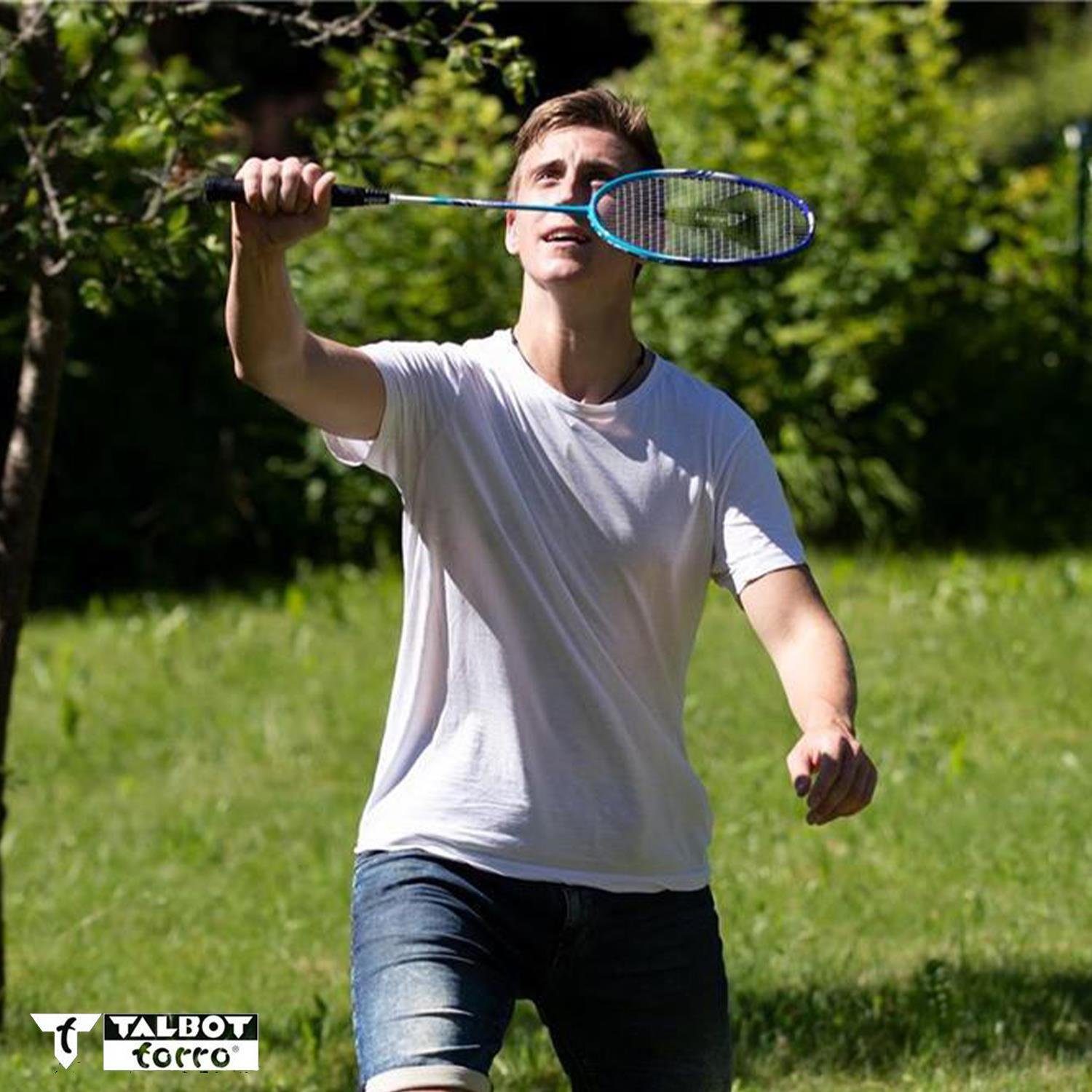 Badmintonschläger Pro 2-Fighter Talbot-Torro Set